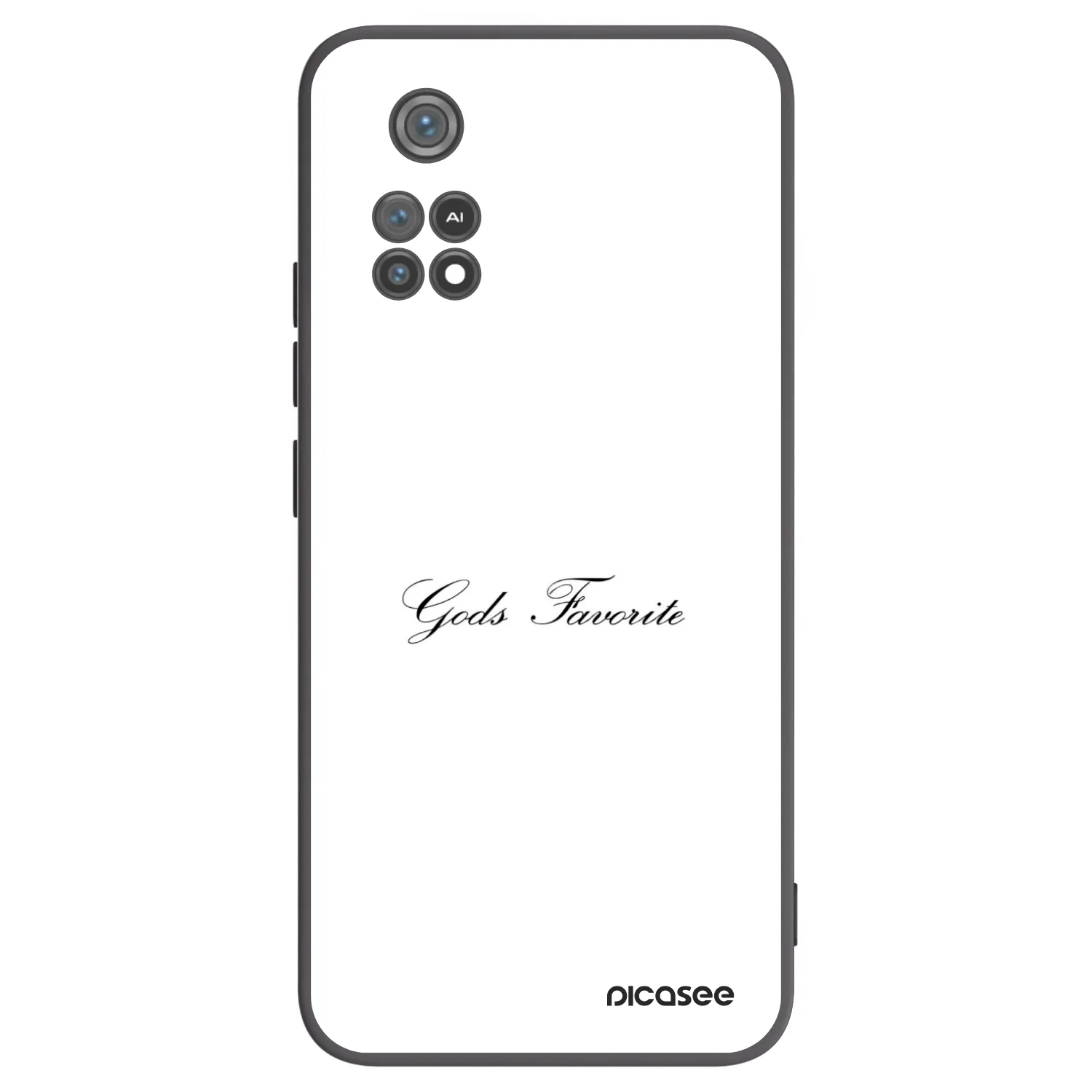 Picasee silikonski črni ovitek za Xiaomi Poco M4 Pro - Gods Favorite