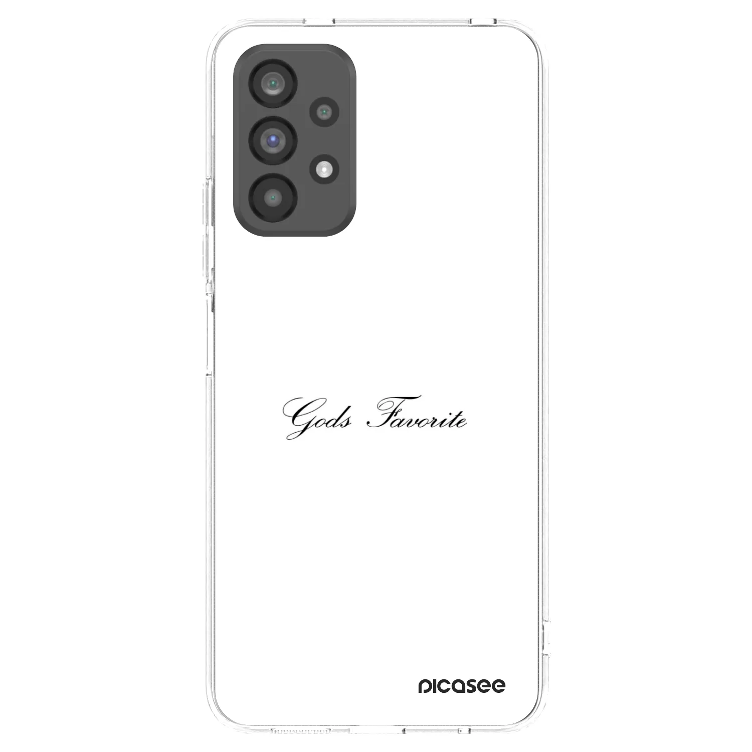 Silikonski prozorni ovitek za Samsung Galaxy A73 5G - Gods Favorite