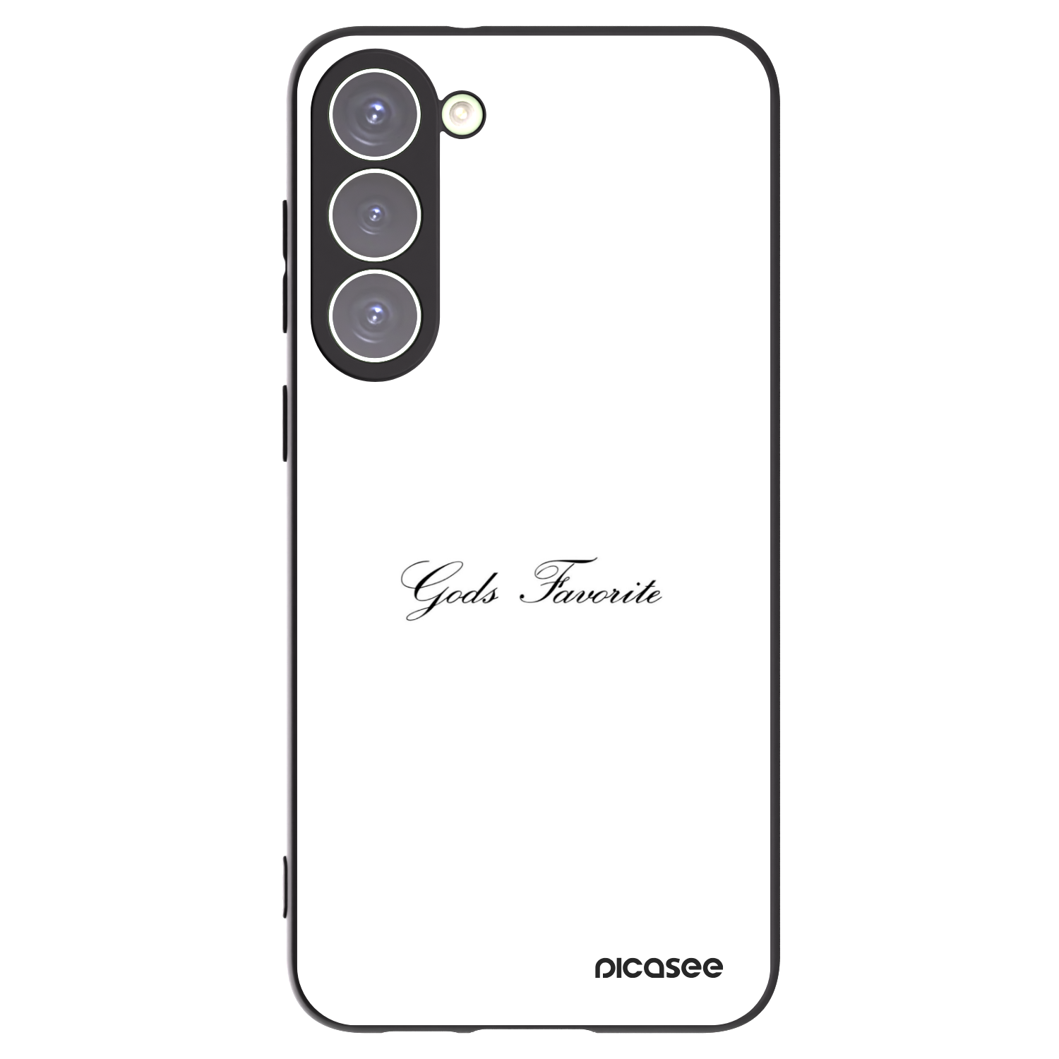 Picasee silikonski črni ovitek za Samsung Galaxy S23+ 5G - Gods Favorite
