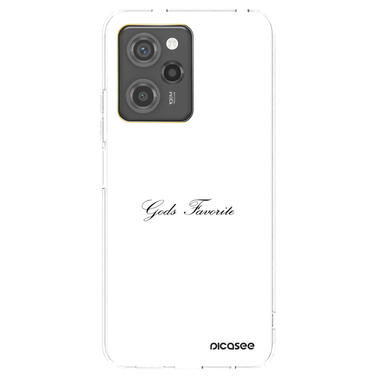 Picasee silikonski prozorni ovitek za Xiaomi Poco X5 Pro - Gods Favorite