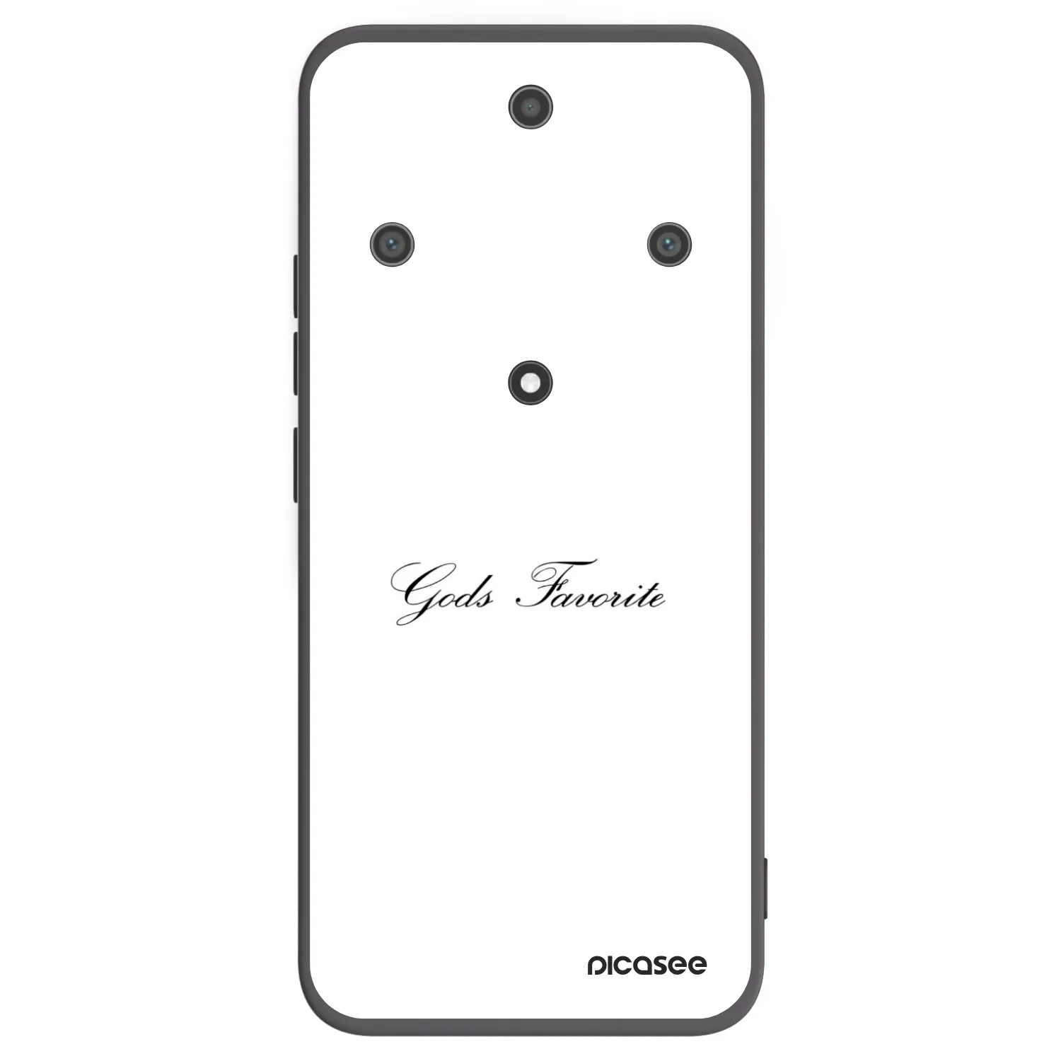 Picasee silikonski črni ovitek za Honor Magic5 Lite 5G - Gods Favorite