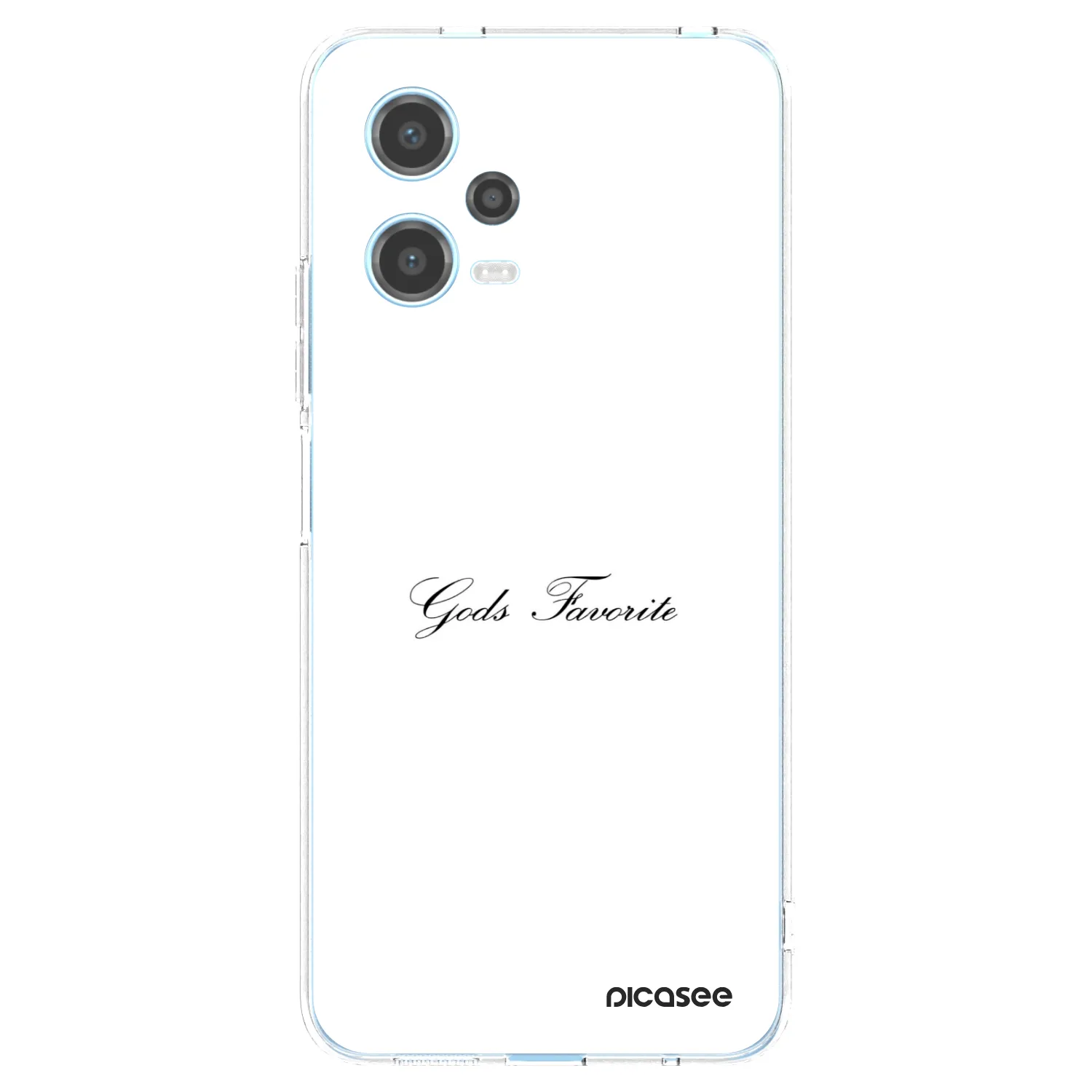 Picasee silikonski prozorni ovitek za Xiaomi Redmi Note 12 5G - Gods Favorite