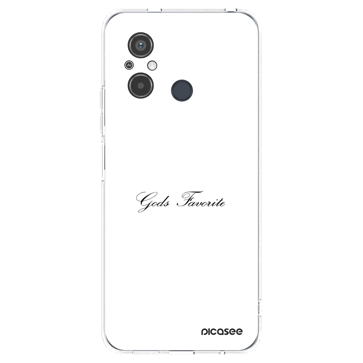 Picasee silikonski prozorni ovitek za Xiaomi Redmi 12C - Gods Favorite