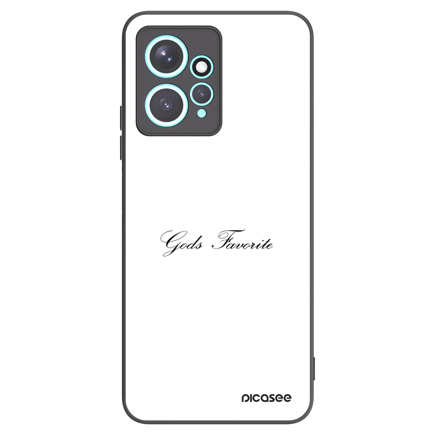 Picasee silikonski črni ovitek za Xiaomi Redmi Note 12 4G - Gods Favorite