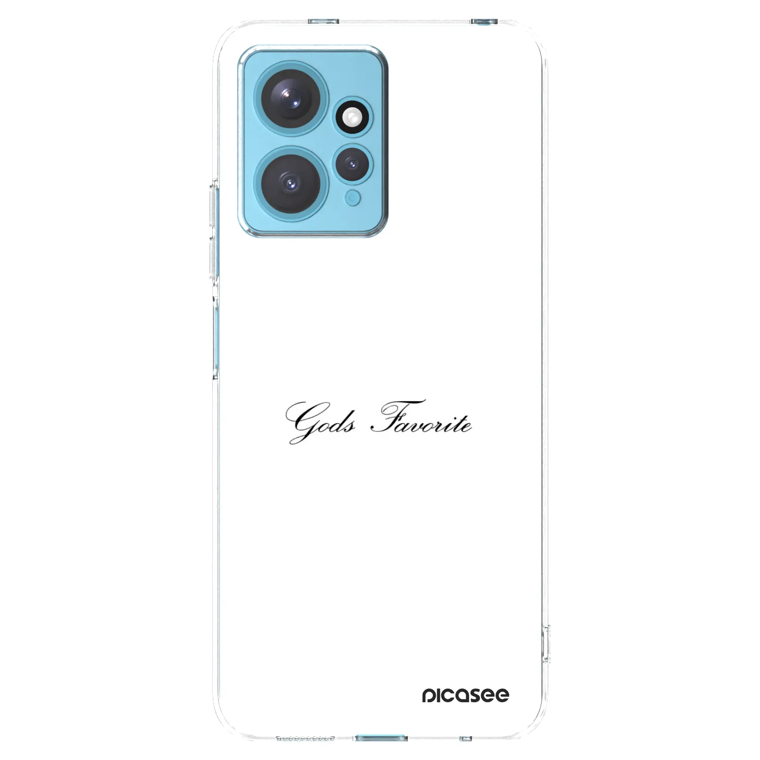 Picasee silikonski prozorni ovitek za Xiaomi Redmi Note 12 4G - Gods Favorite