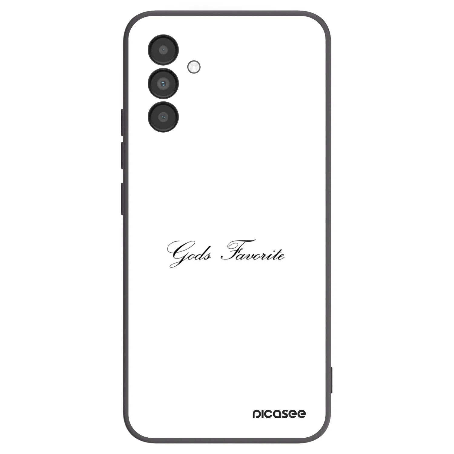 Picasee silikonski črni ovitek za Samsung Galaxy A04s A047F - Gods Favorite