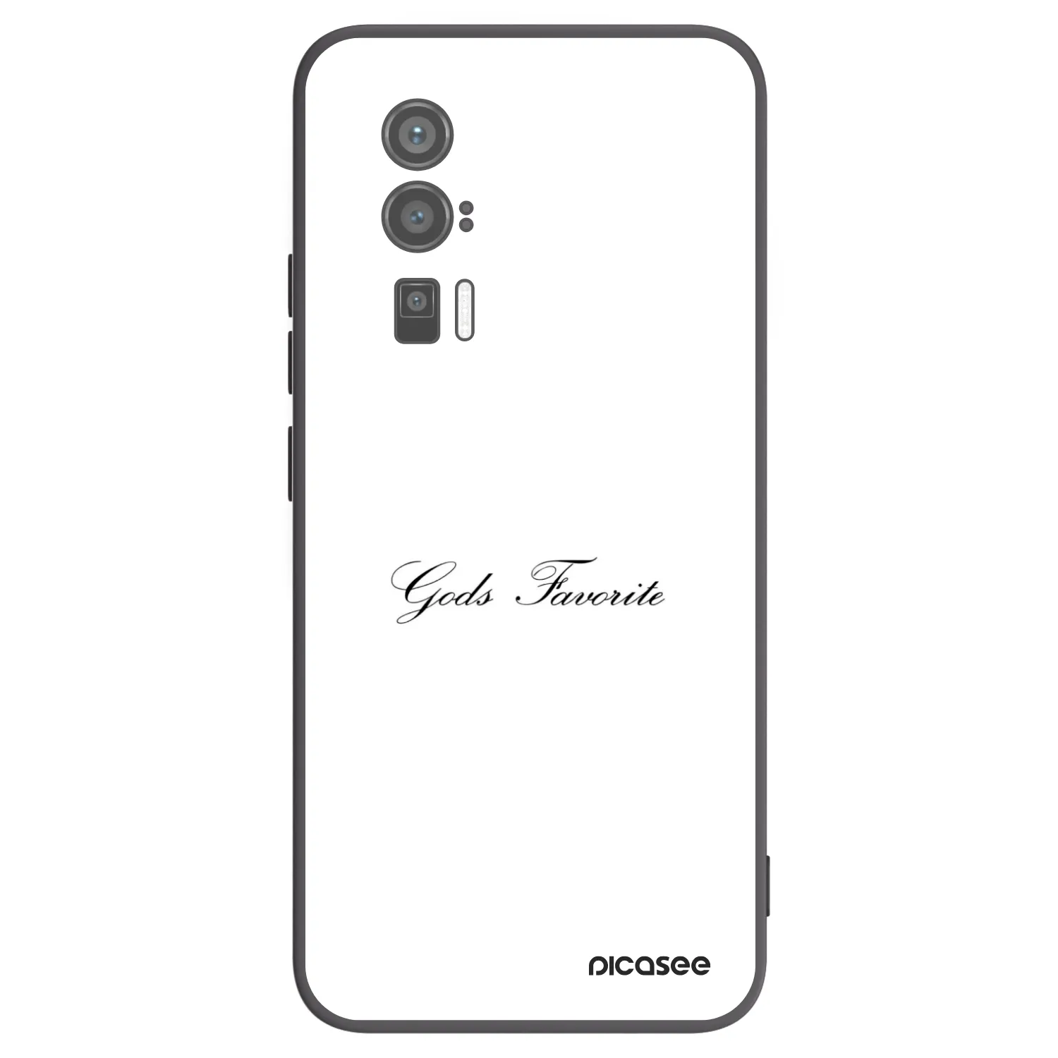 Picasee silikonski črni ovitek za Xiaomi Poco F5 Pro 5G - Gods Favorite