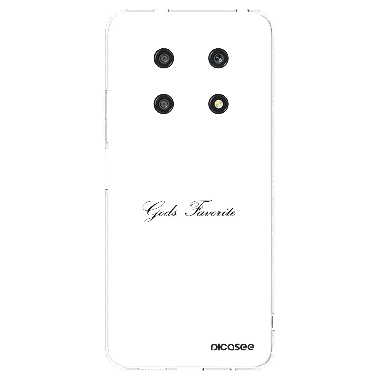 Picasee silikonski prozorni ovitek za Honor Magic4 Lite 5G - Gods Favorite
