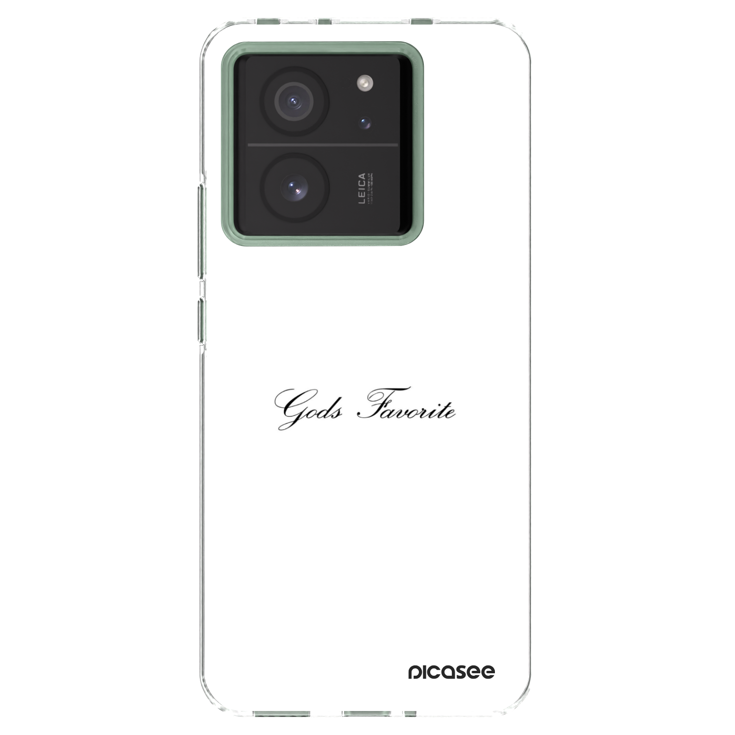 Picasee silikonski prozorni ovitek za Xiaomi 13T Pro - Gods Favorite
