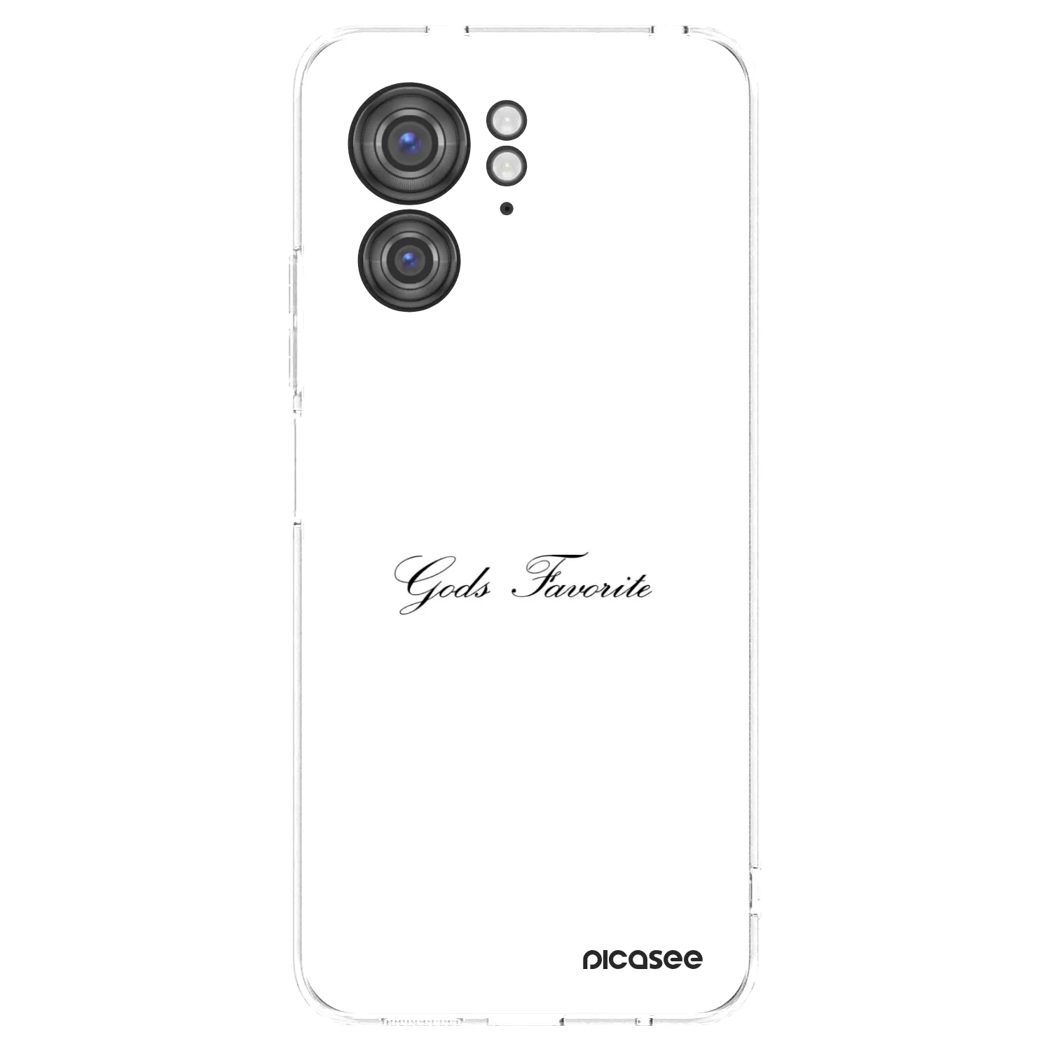 Picasee silikonski prozorni ovitek za Motorola Edge 40 - Gods Favorite