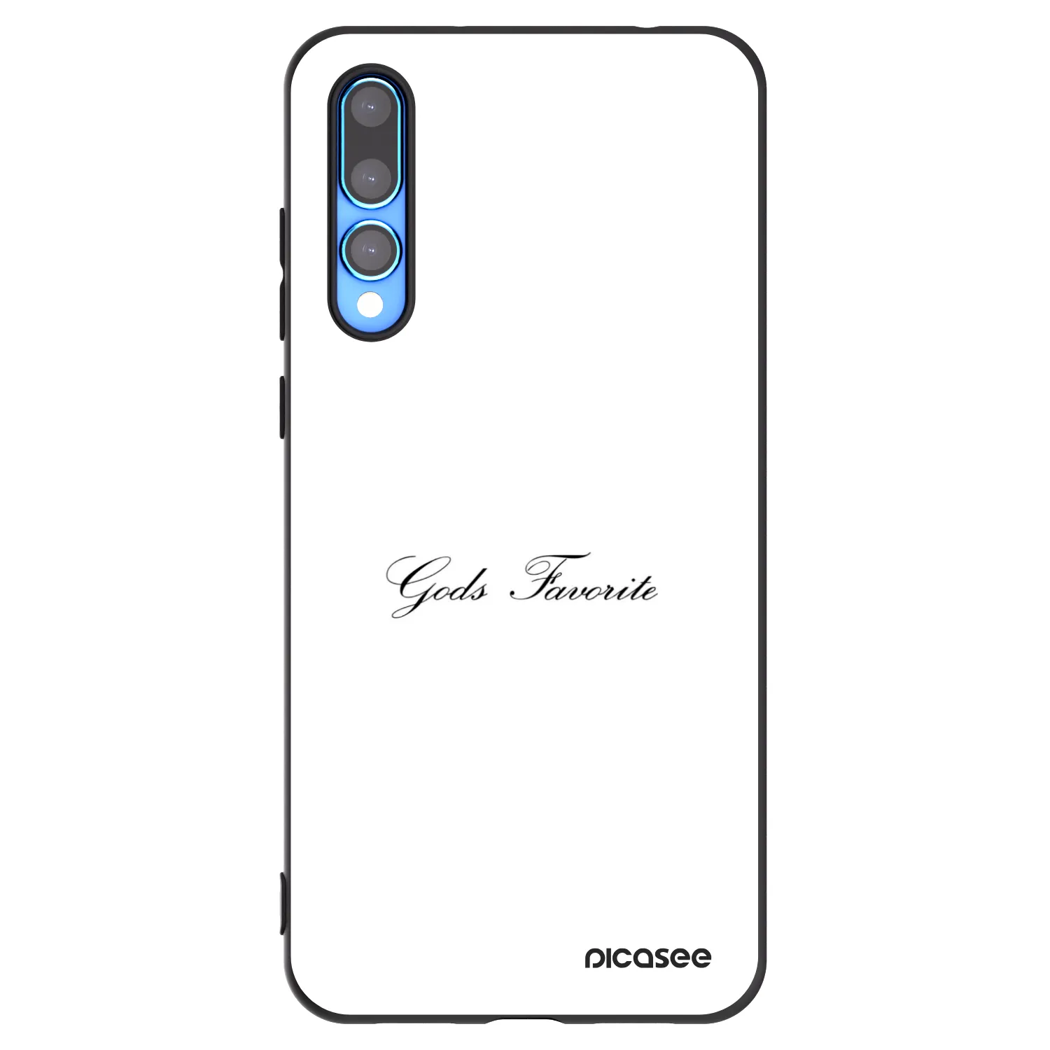 Picasee silikonski črni ovitek za Huawei P20 Pro - Gods Favorite