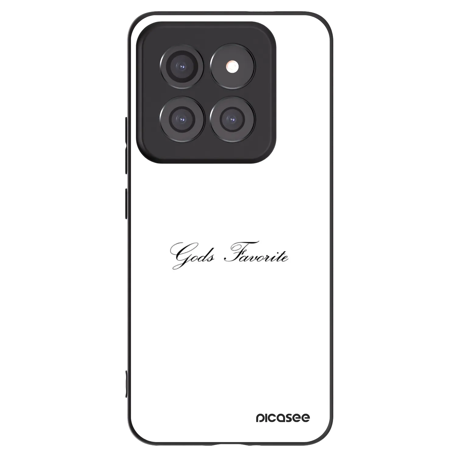 Picasee silikonski črni ovitek za Xiaomi 14 Pro - Gods Favorite
