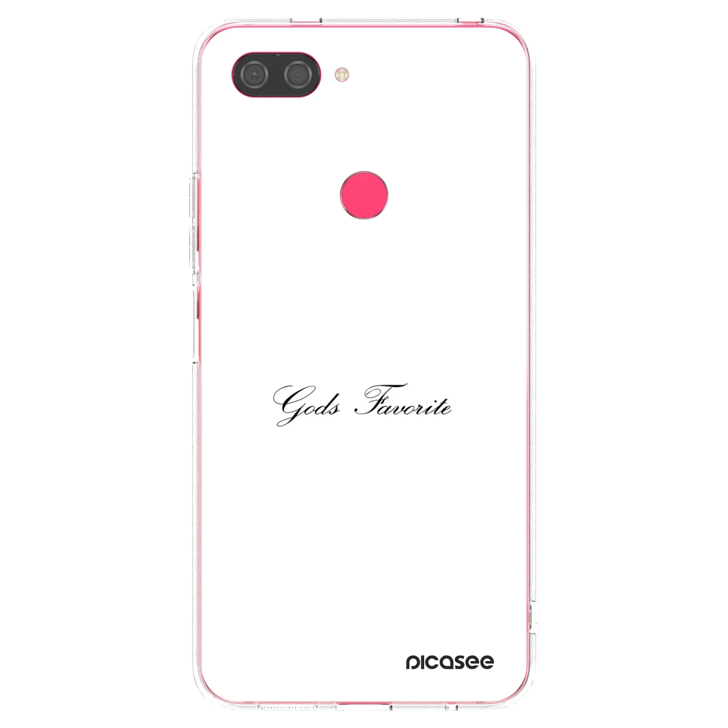 Picasee silikonski prozorni ovitek za Xiaomi Mi 8 Lite - Gods Favorite