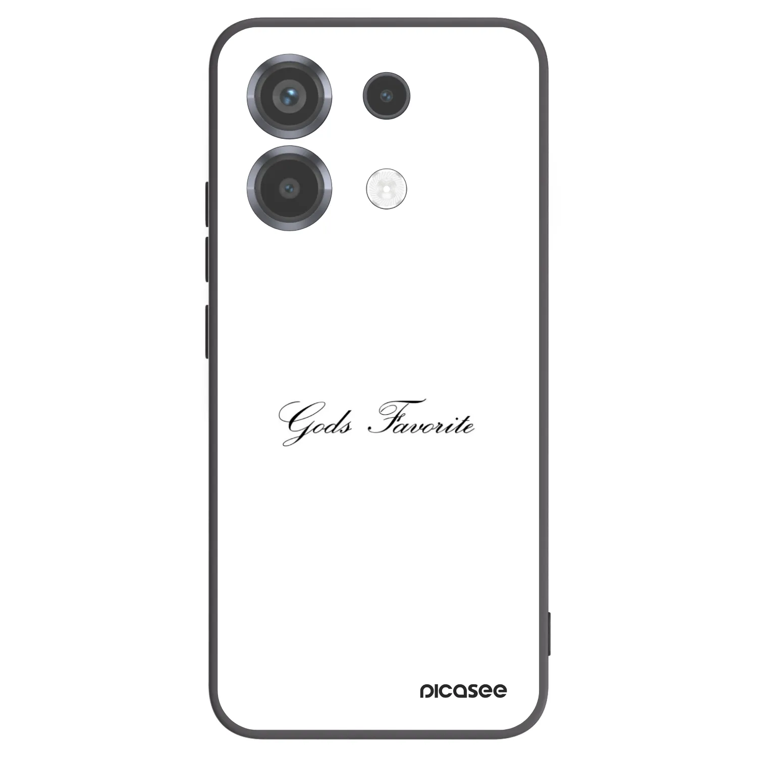 Picasee silikonski črni ovitek za Xiaomi Poco X6 - Gods Favorite