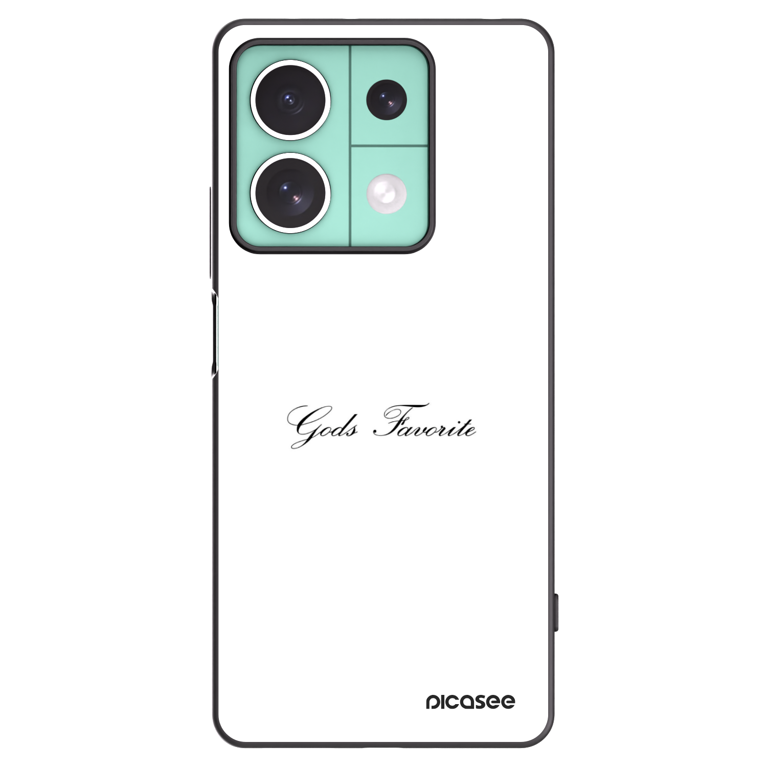 Picasee silikonski črni ovitek za Xiaomi Redmi Note 13 5G - Gods Favorite