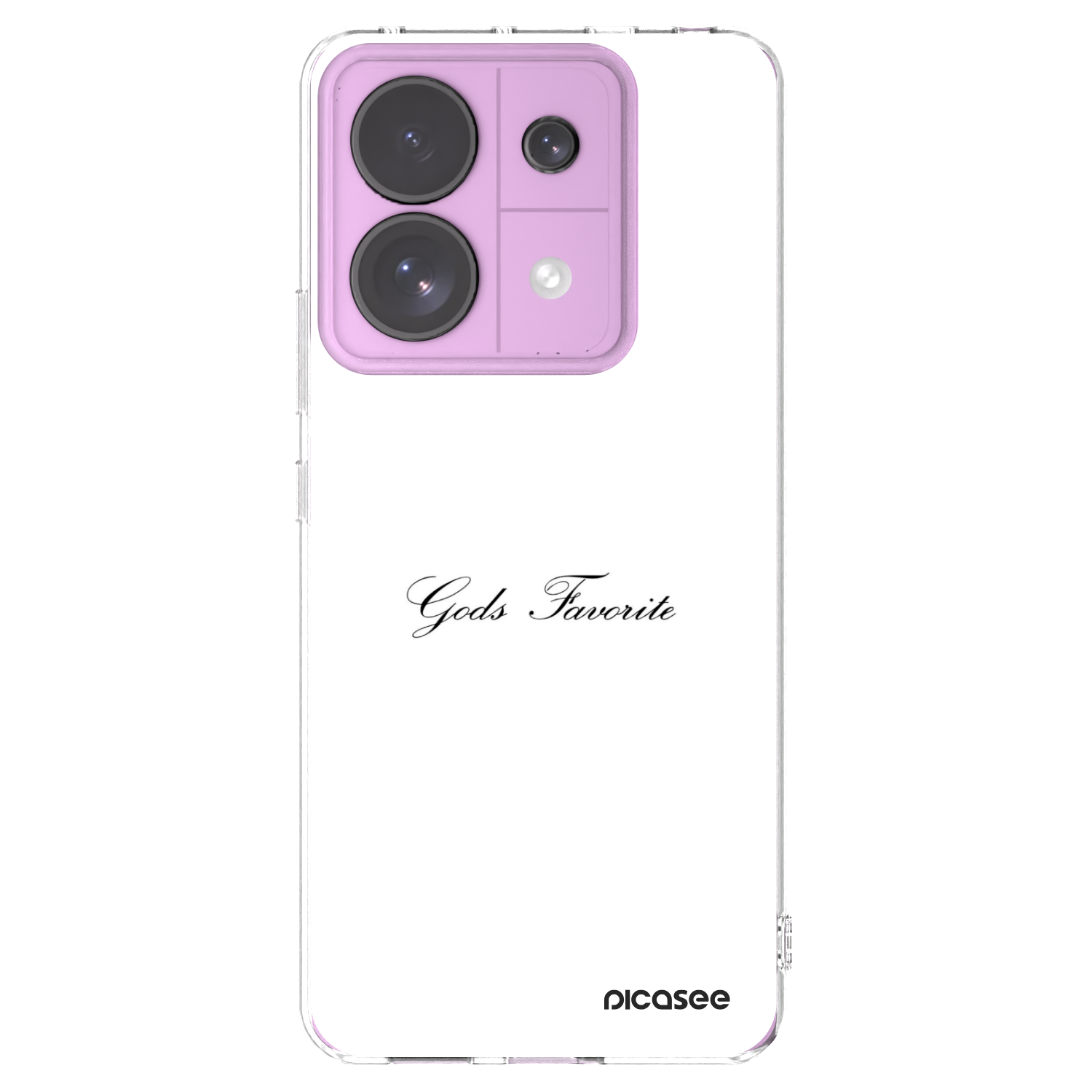 Picasee silikonski prozorni ovitek za Xiaomi Redmi Note 13 Pro 5G - Gods Favorite