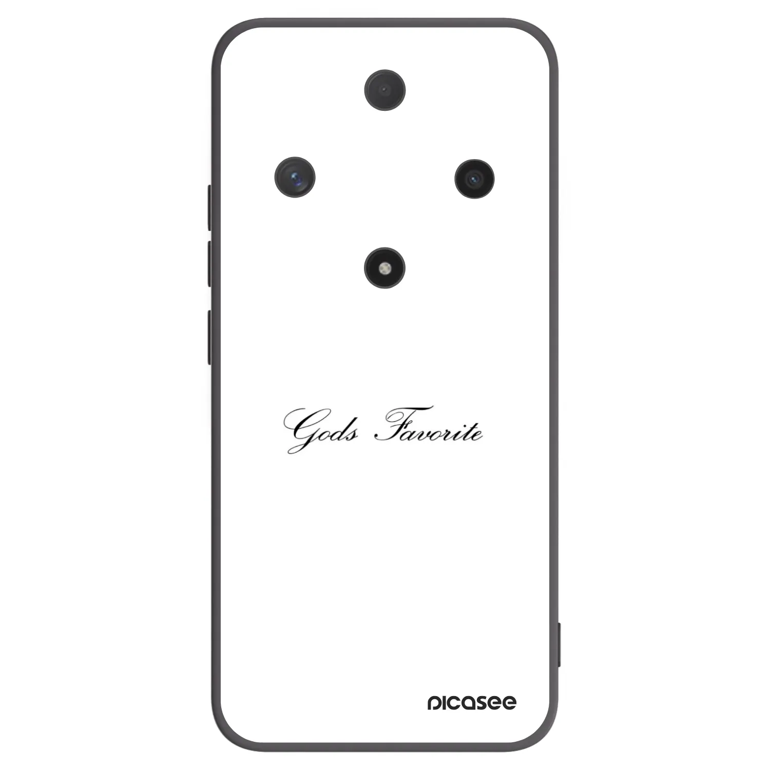 Picasee silikonski črni ovitek za Honor Magic6 Lite 5G - Gods Favorite