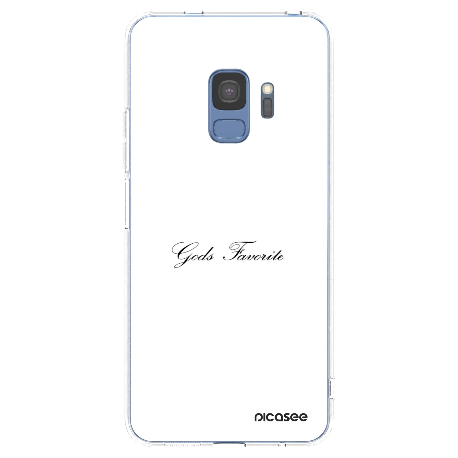 Picasee silikonski prozorni ovitek za Samsung Galaxy S9 G960F - Gods Favorite