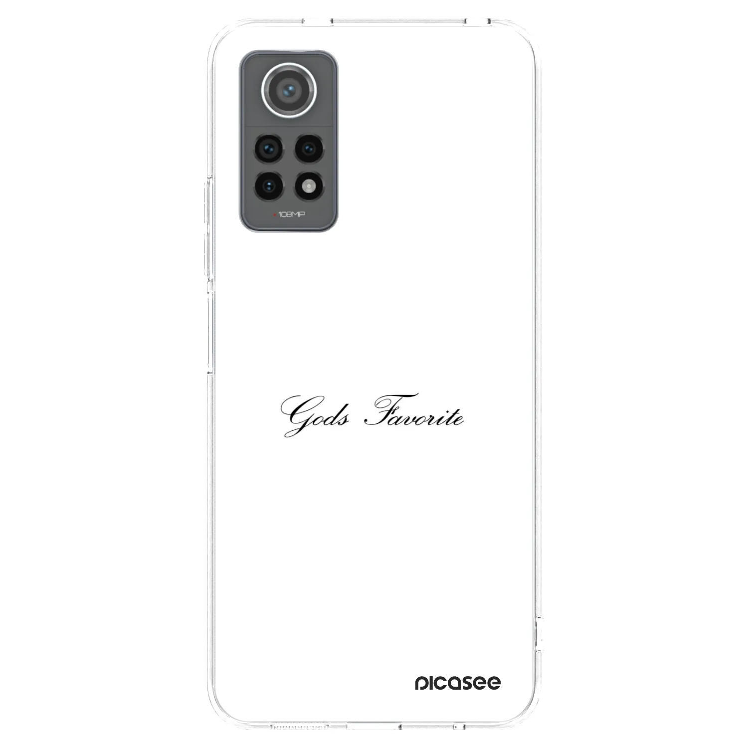 Picasee silikonski prozorni ovitek za Xiaomi Redmi Note 12 Pro 4G - Gods Favorite