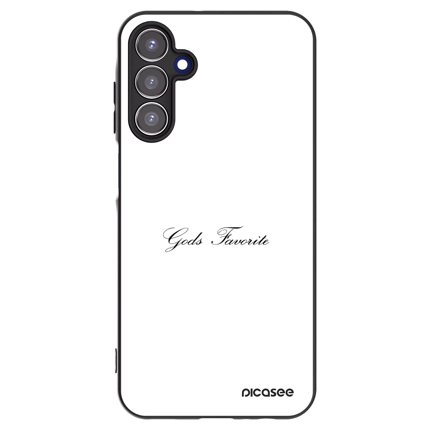 Picasee silikonski črni ovitek za Samsung Galaxy A15 A156B 5G - Gods Favorite