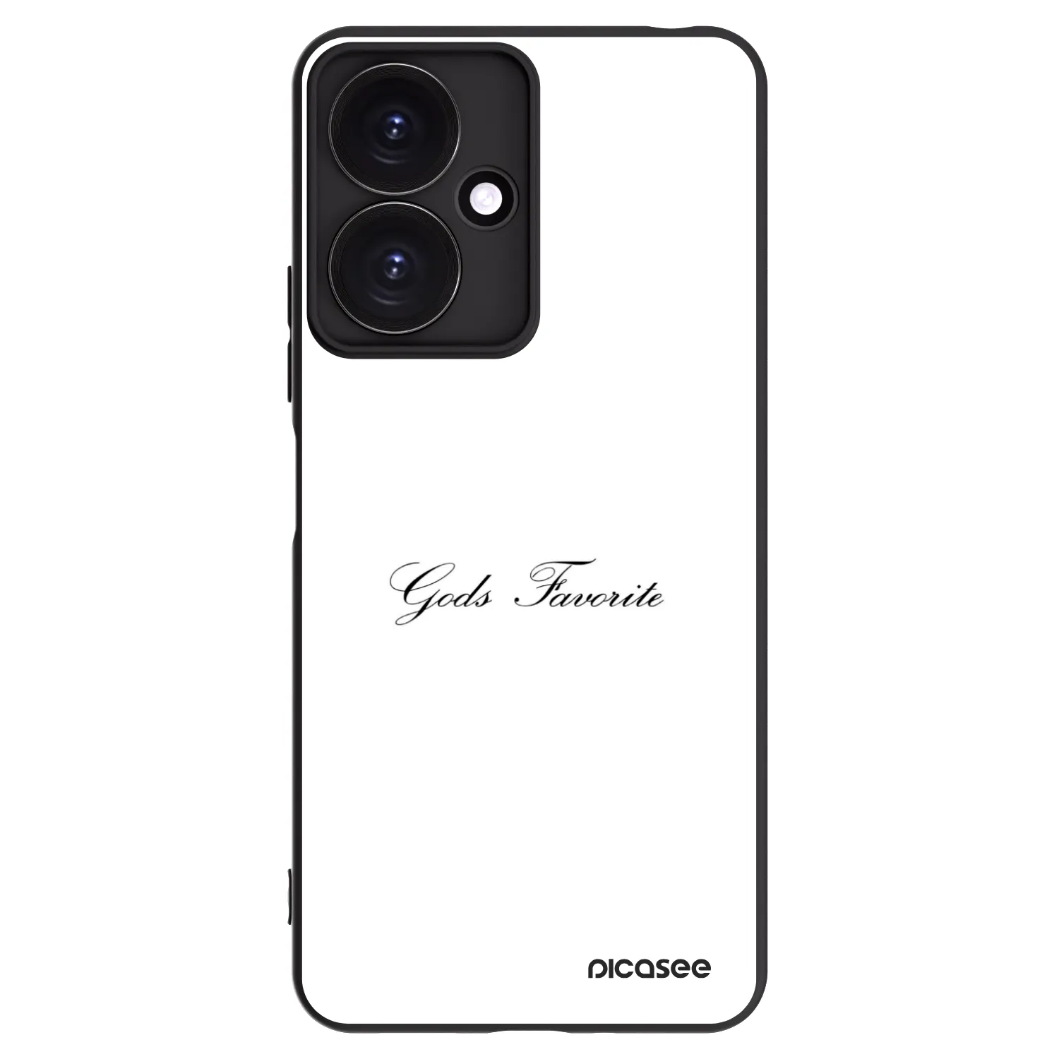 Picasee silikonski črni ovitek za Xiaomi Redmi 13C 5G - Gods Favorite