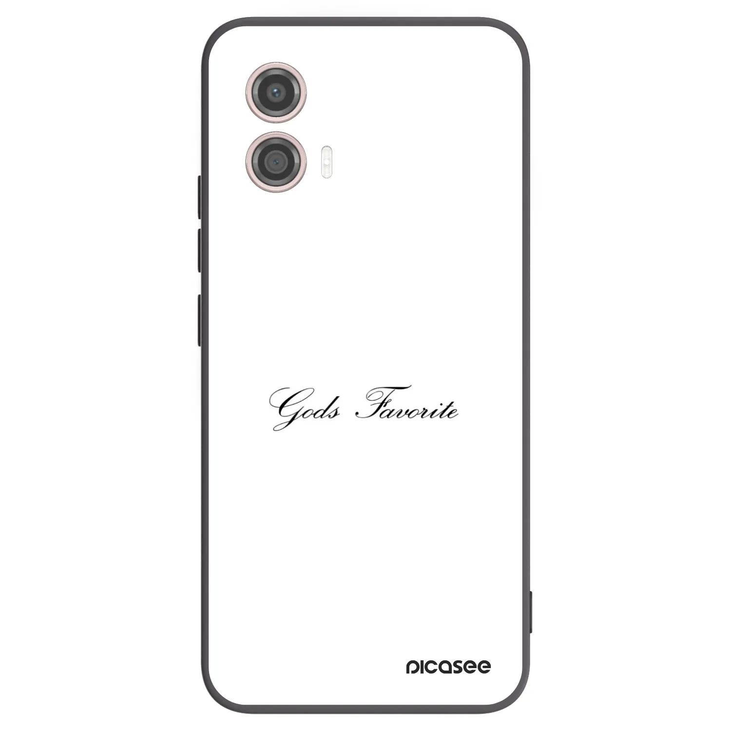 Picasee silikonski črni ovitek za Motorola Moto G53 5G - Gods Favorite