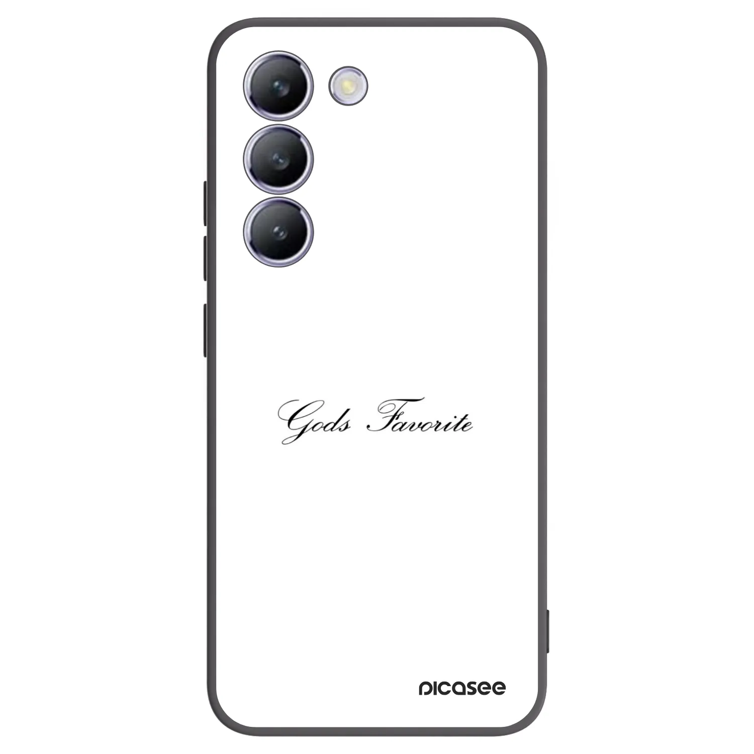 Picasee silikonski črni ovitek za Vivo V40 SE 5G - Gods Favorite