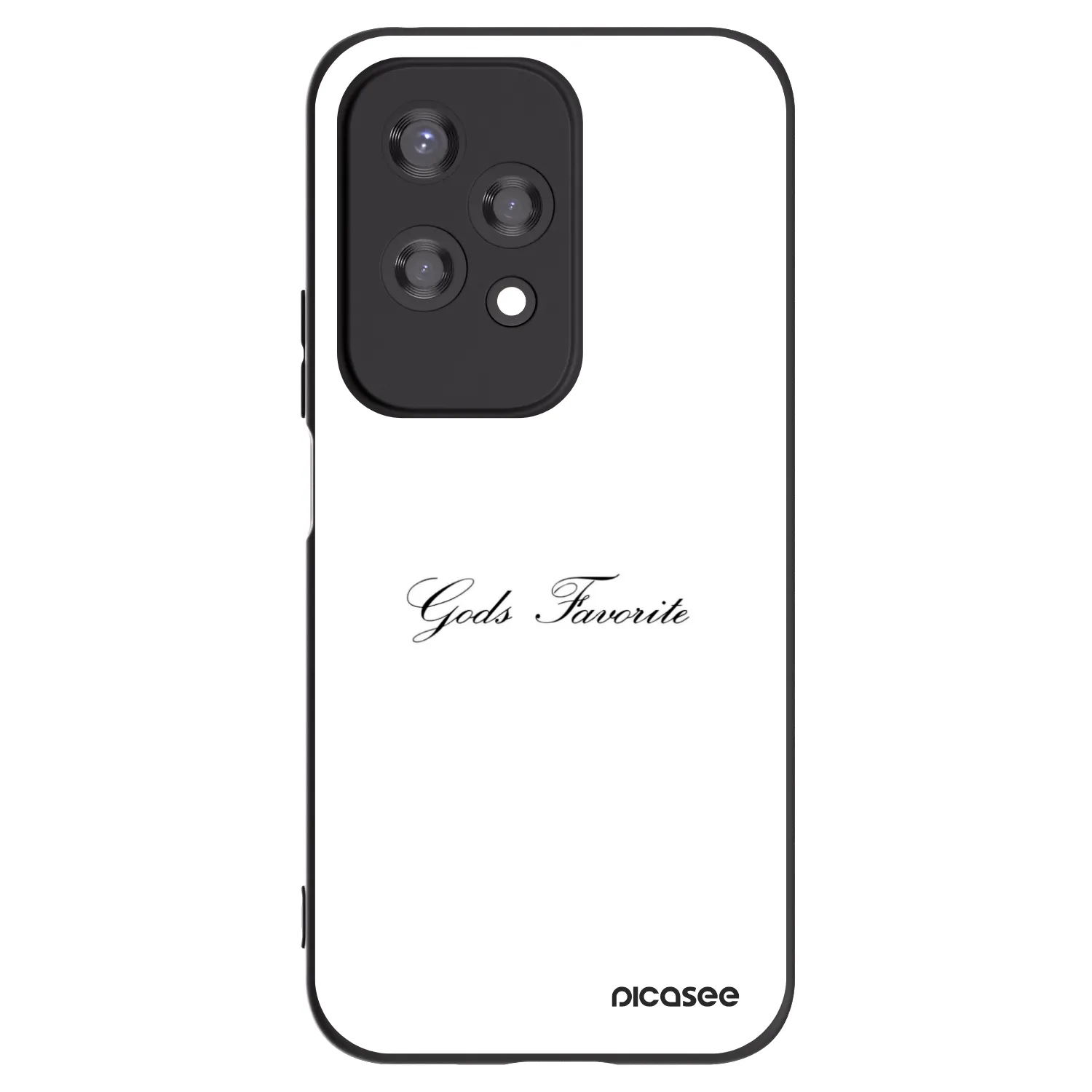 Picasee silikonski črni ovitek za Honor 200 Lite - Gods Favorite