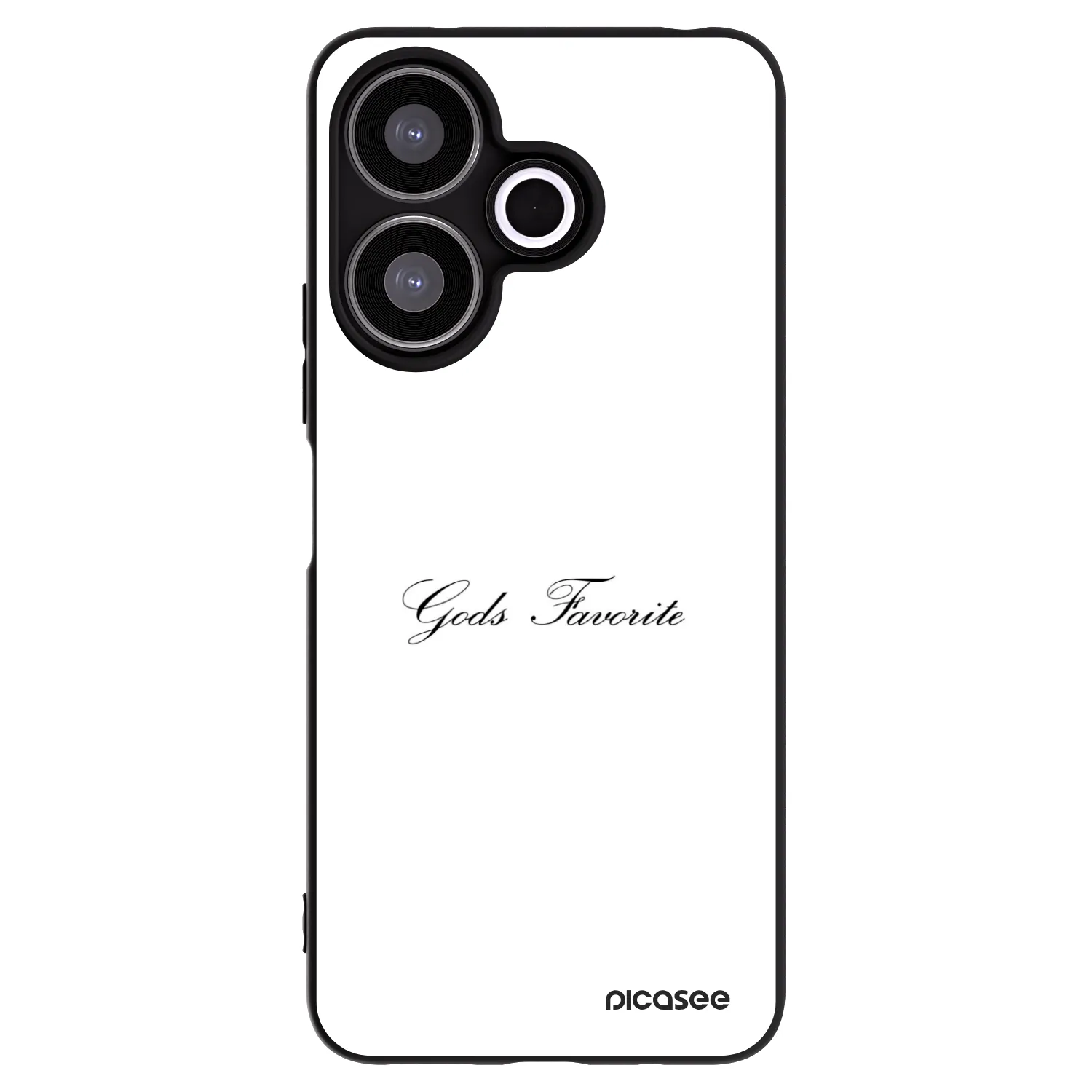 Picasee silikonski črni ovitek za Xiaomi Redmi 13 4G - Gods Favorite