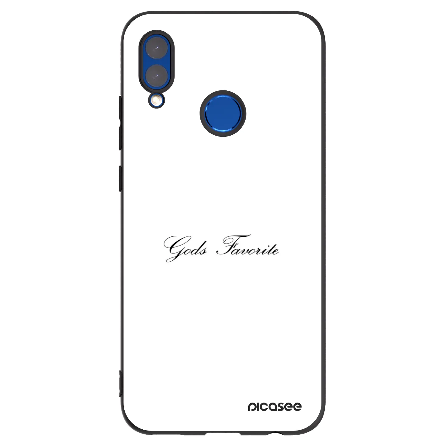 Picasee silikonski črni ovitek za Honor 10 Lite - Gods Favorite