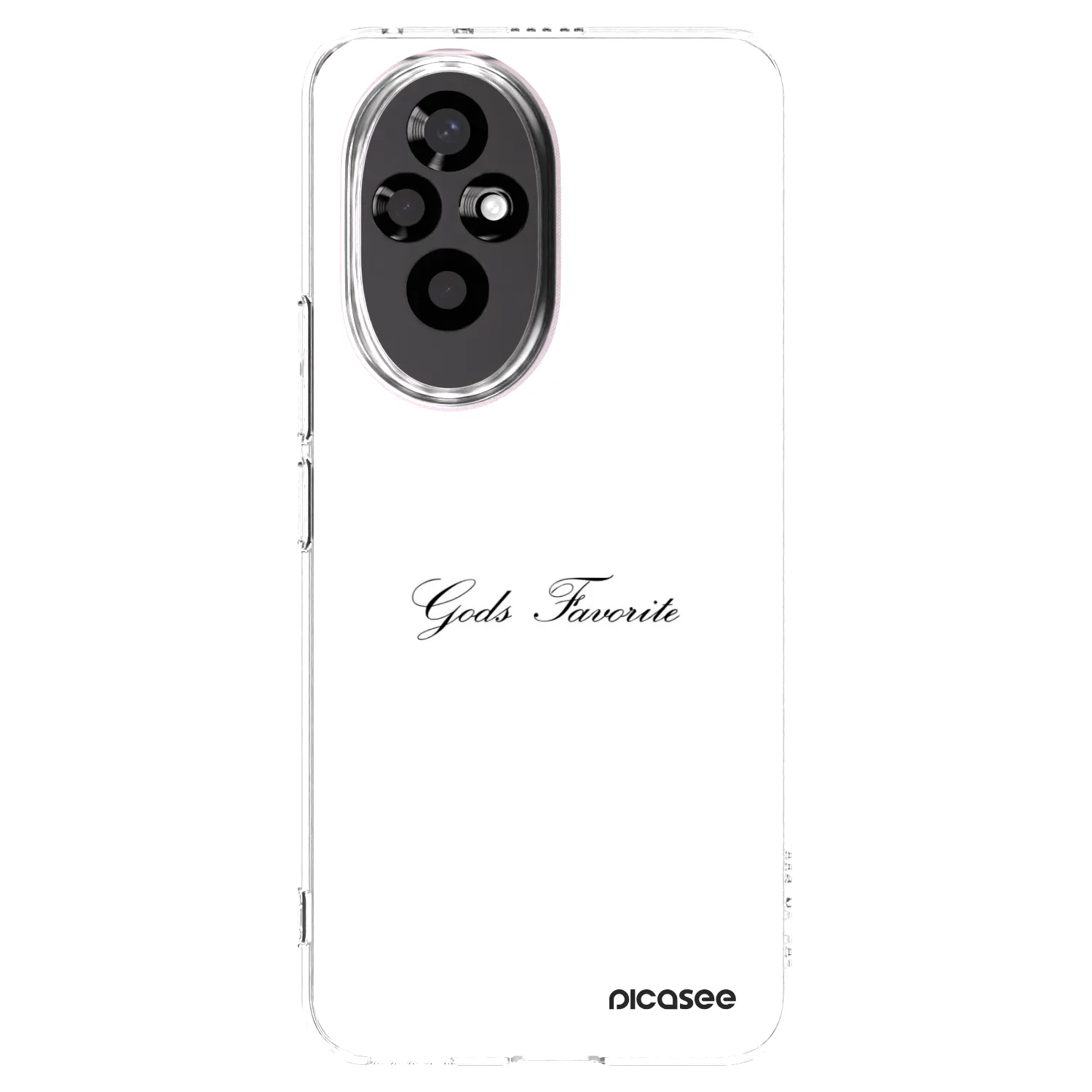 Picasee silikonski prozorni ovitek za Honor 200 Pro 5G - Gods Favorite