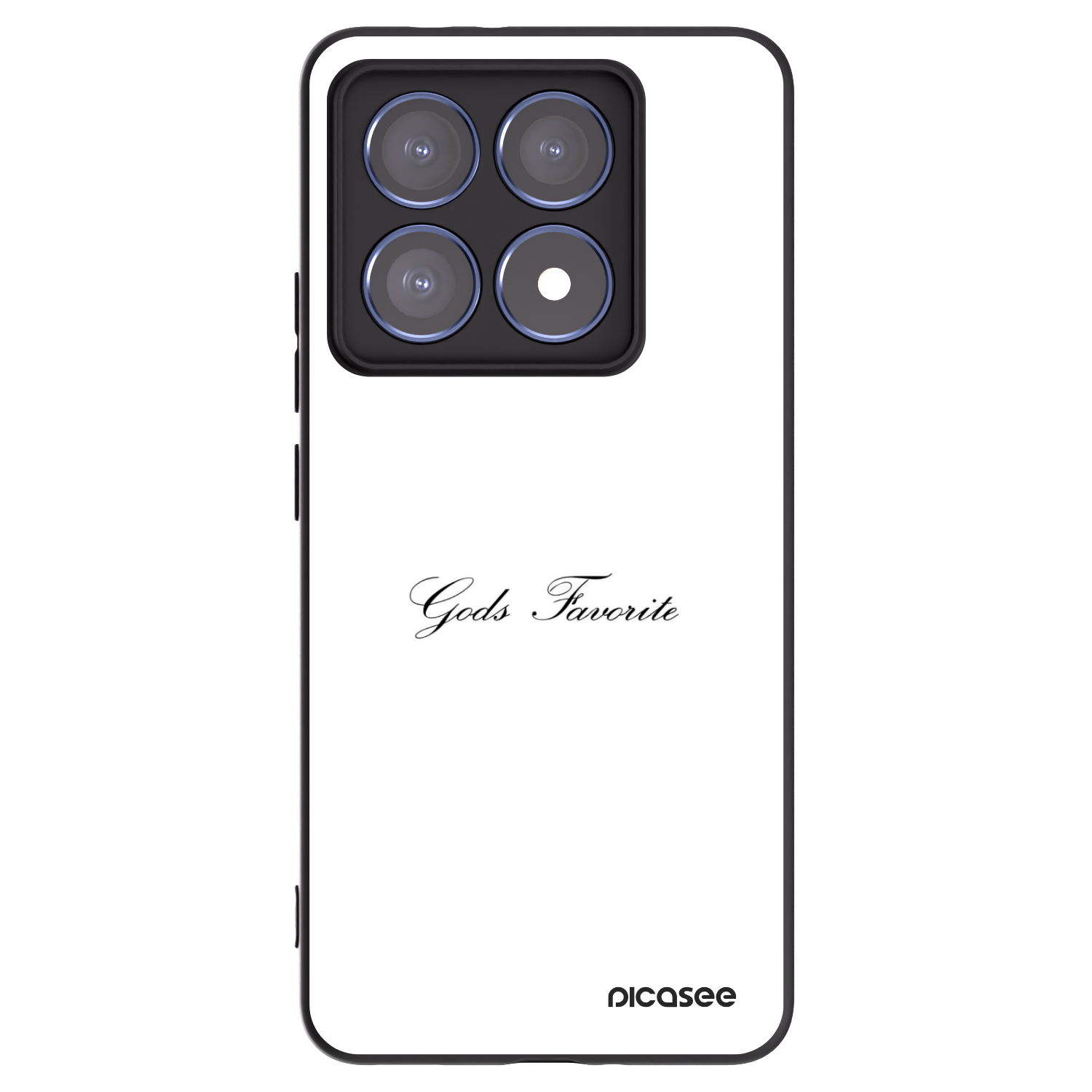 Picasee silikonski črni ovitek za Xiaomi 14T Pro - Gods Favorite