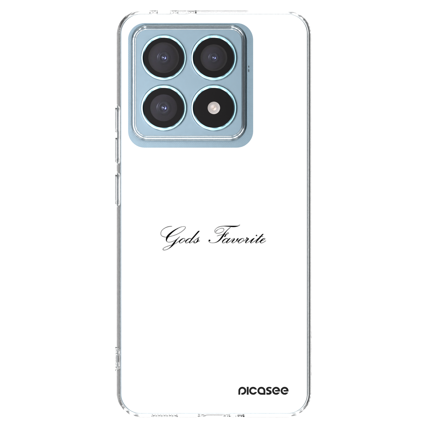 Picasee silikonski prozorni ovitek za Xiaomi 14T Pro - Gods Favorite