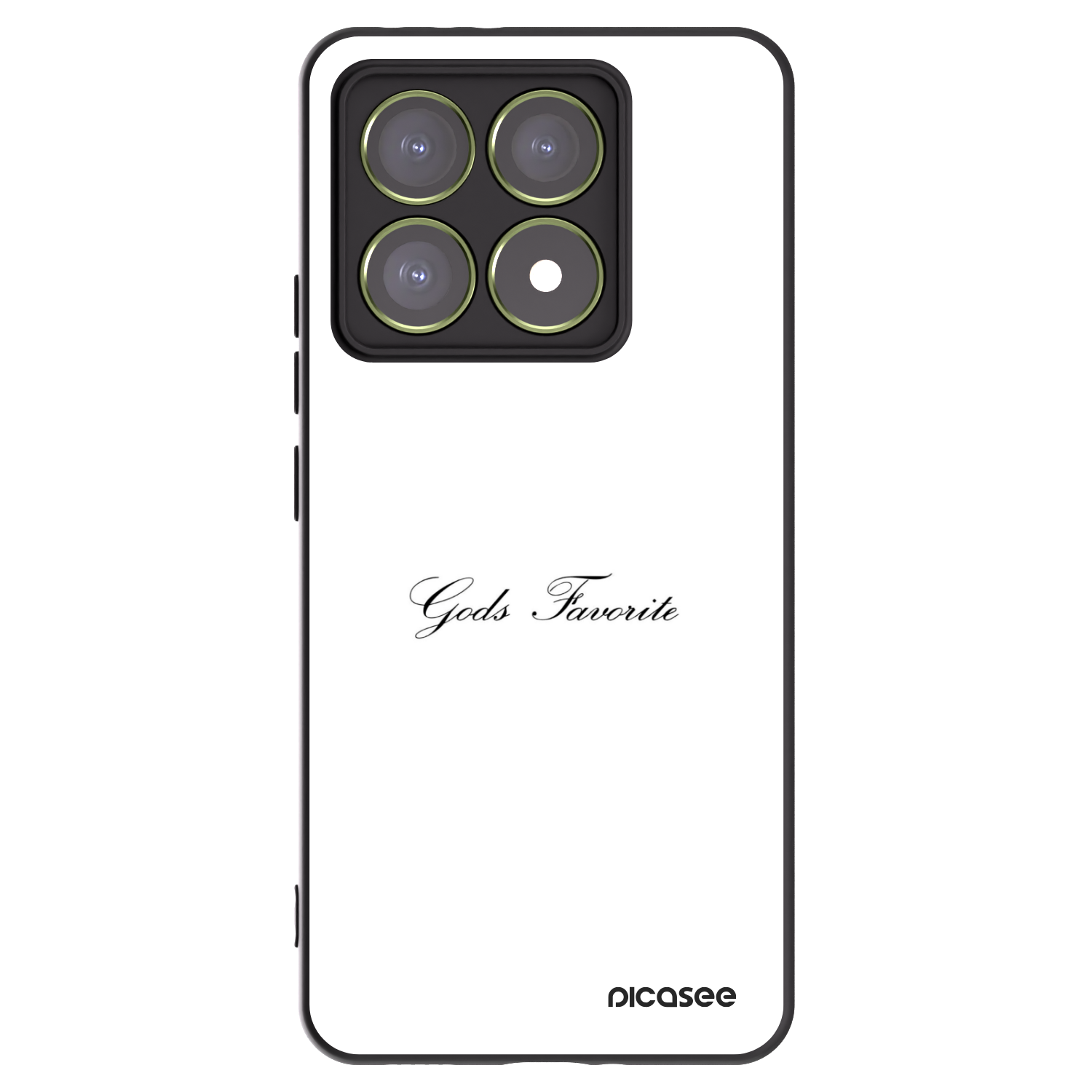 Picasee silikonski črni ovitek za Xiaomi 14T - Gods Favorite