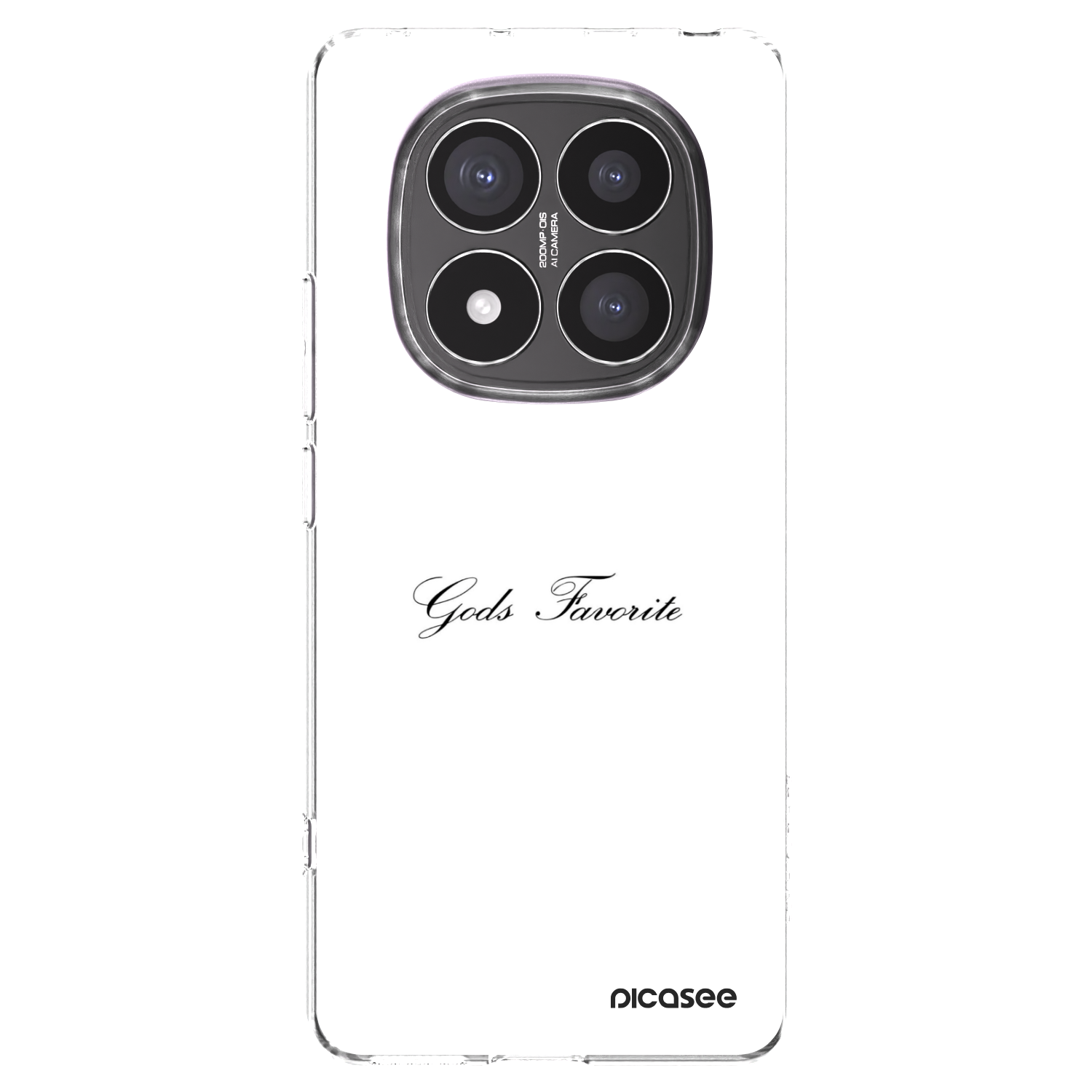 Picasee silikonski prozorni ovitek za Xiaomi Redmi Note 14 Pro+ 5G - Gods Favorite