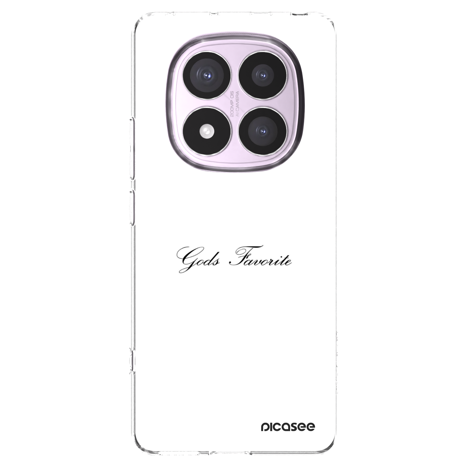 Picasee silikonski prozorni ovitek za Xiaomi Redmi Note 14 Pro 5G - Gods Favorite