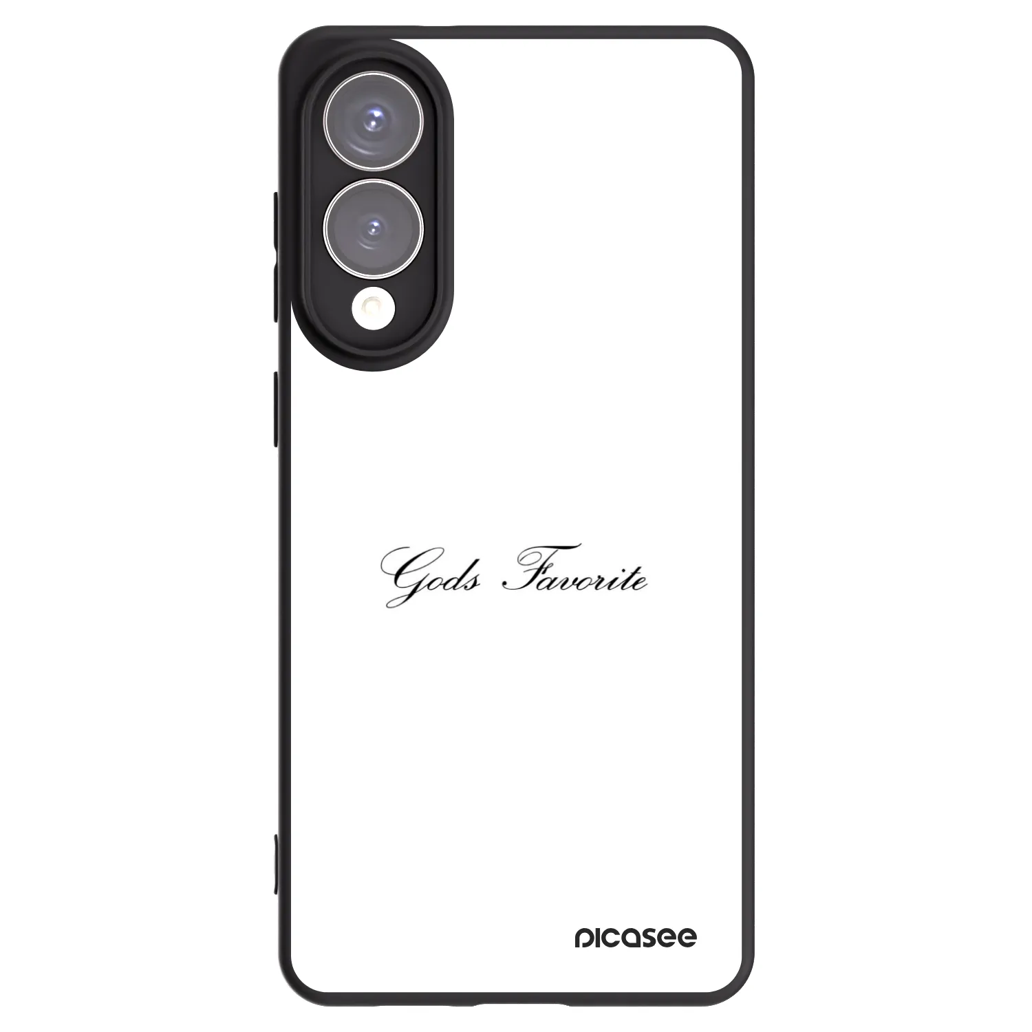 Picasee silikonski črni ovitek za Samsung Galaxy S25 Edge 5G - Gods Favorite