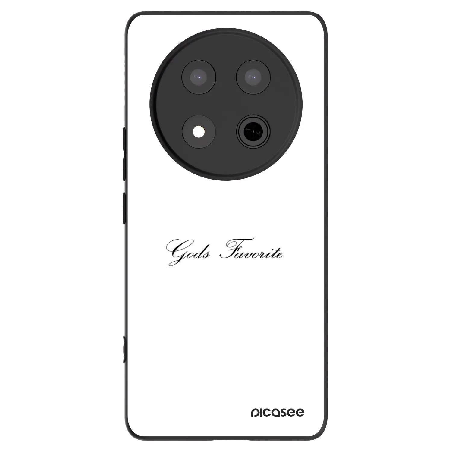 Picasee silikonski črni ovitek za Honor Magic7 Lite 5G - Gods Favorite