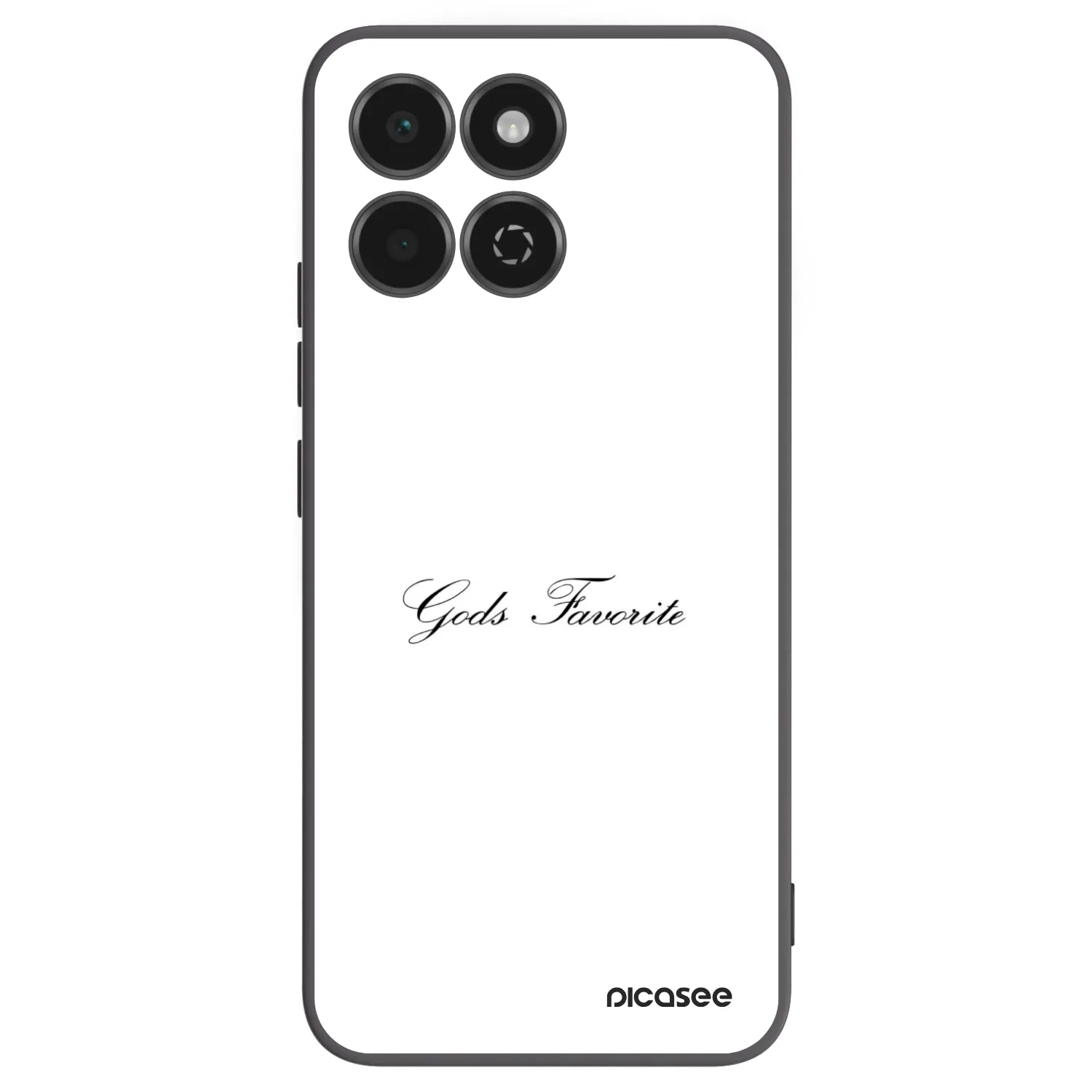 Picasee silikonski črni ovitek za Honor 200 Smart 5G - Gods Favorite