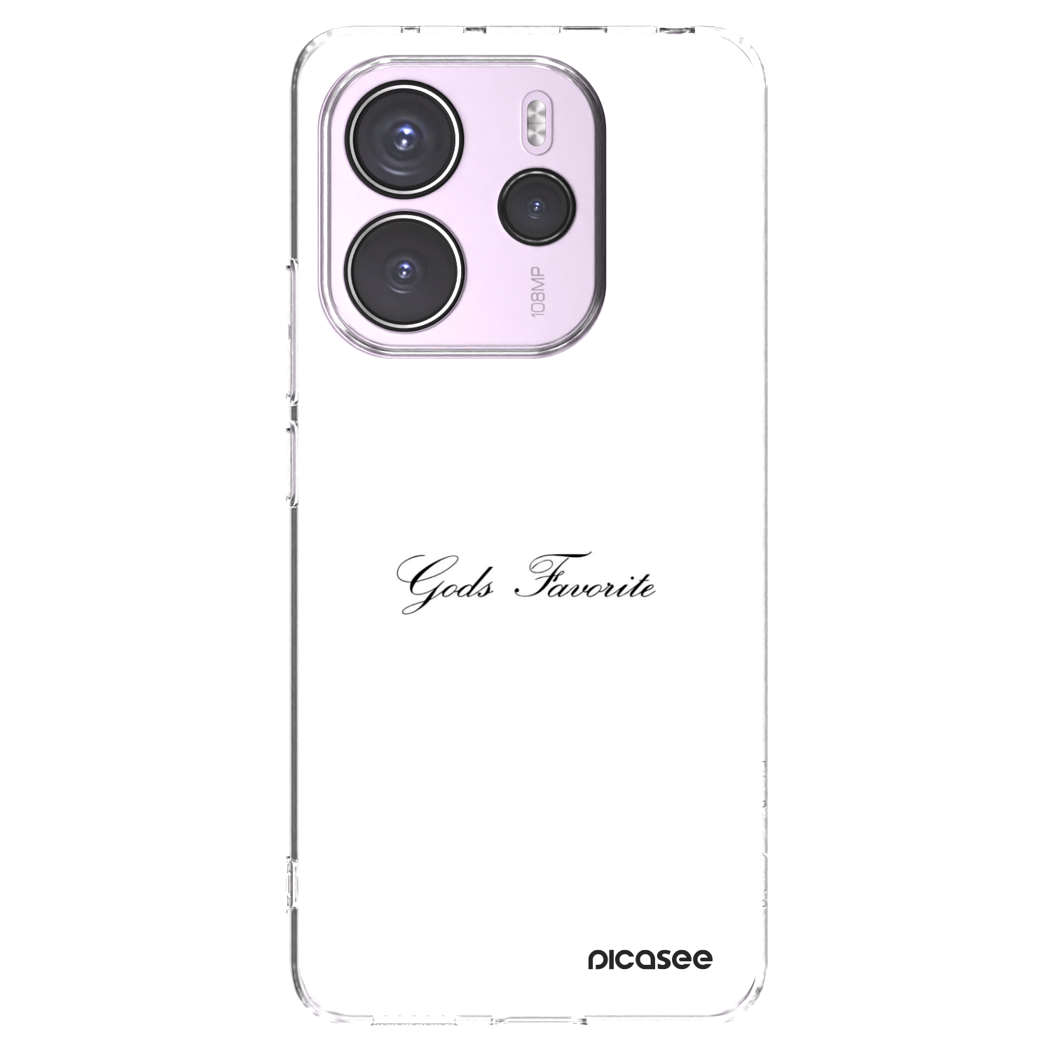 Picasee silikonski prozorni ovitek za Xiaomi Redmi Note 14 4G - Gods Favorite