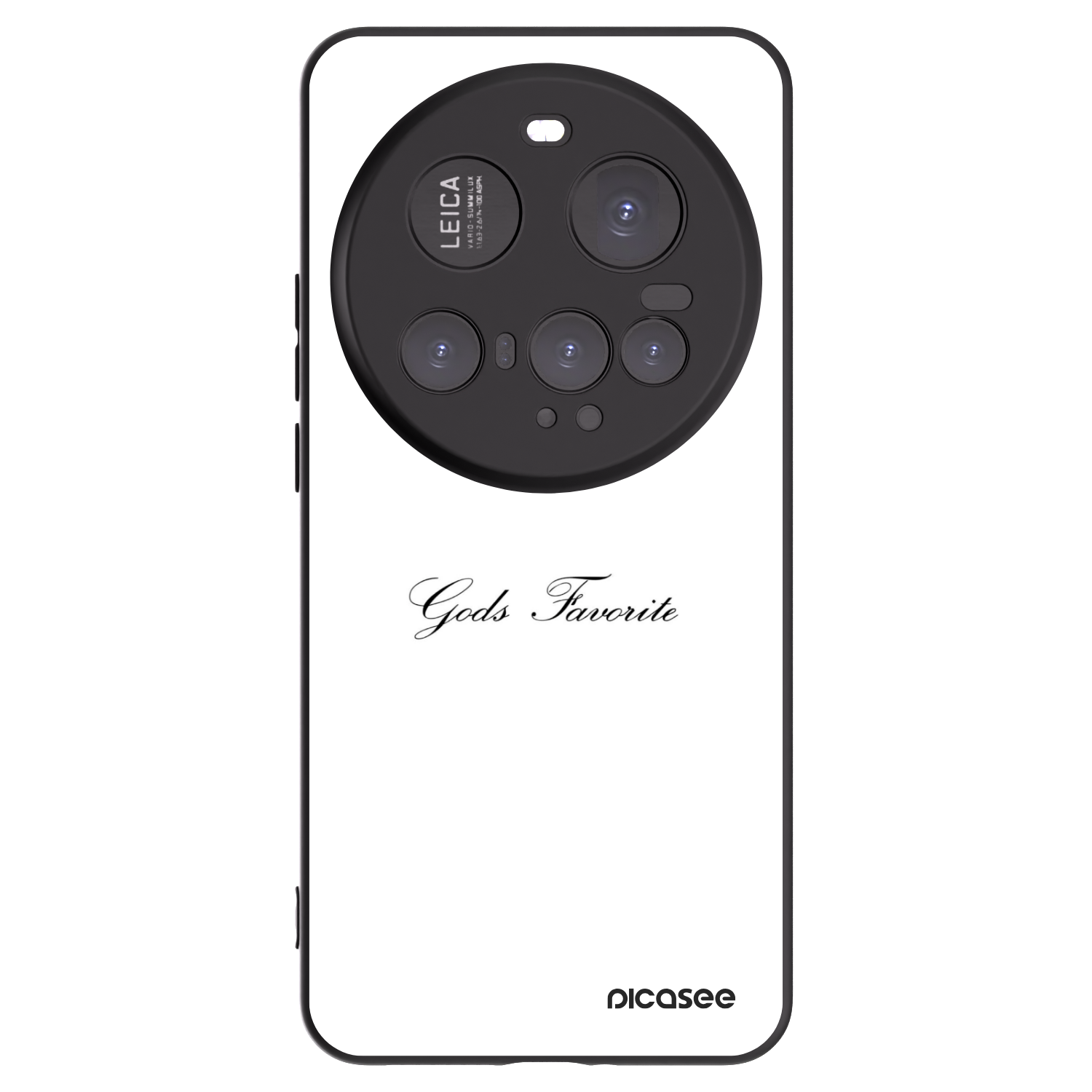 Picasee silikonski črni ovitek za Xiaomi 15 Ultra - Gods Favorite