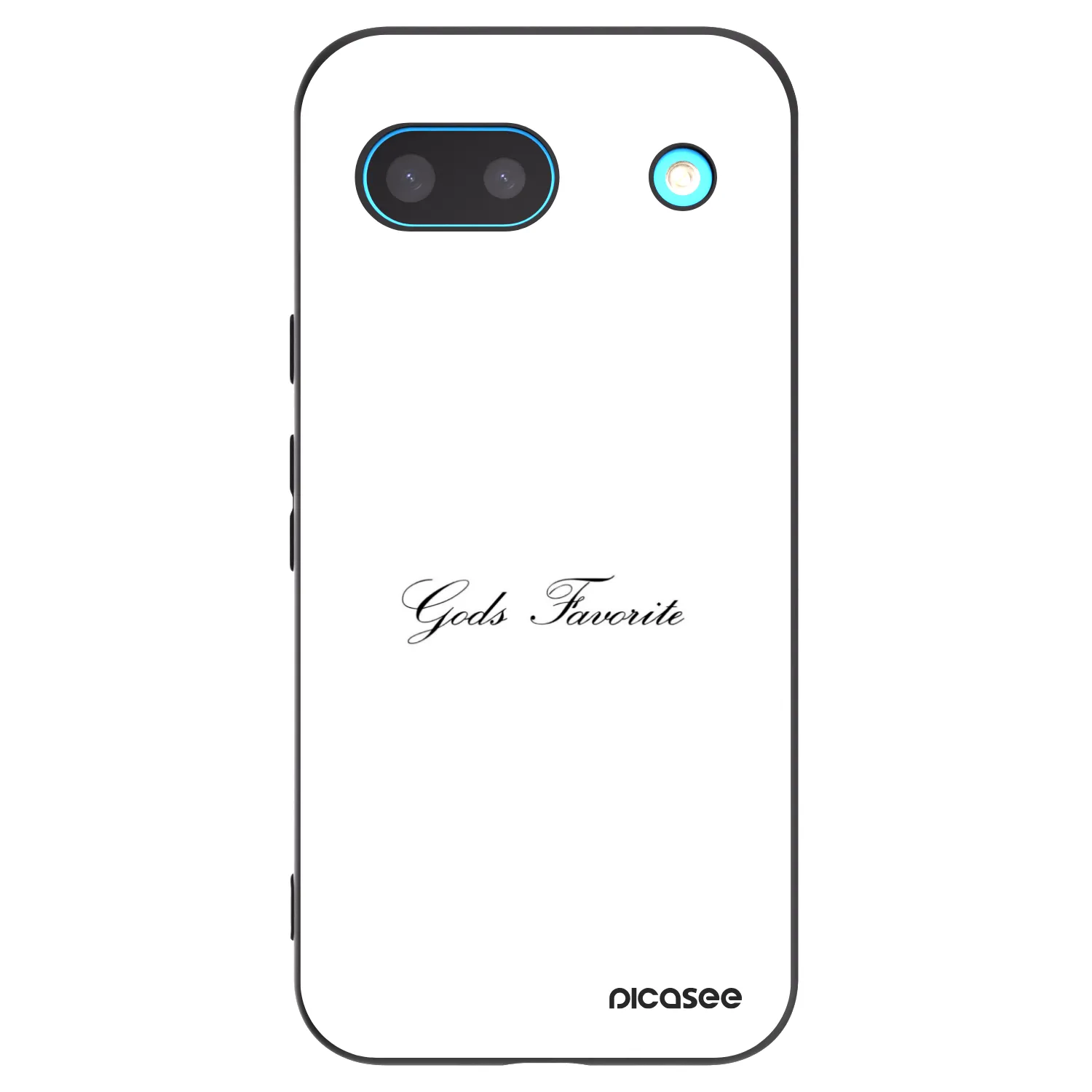 Picasee silikonski črni ovitek za Google Pixel 8a - Gods Favorite