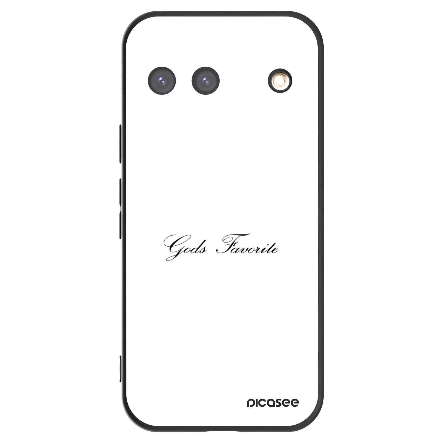 Picasee silikonski črni ovitek za Google Pixel 9 - Gods Favorite