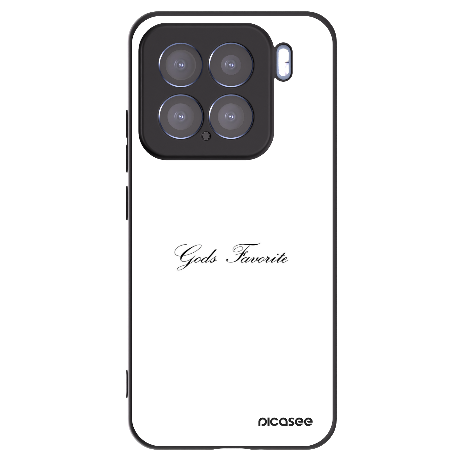 Picasee silikonski črni ovitek za Xiaomi 15 - Gods Favorite