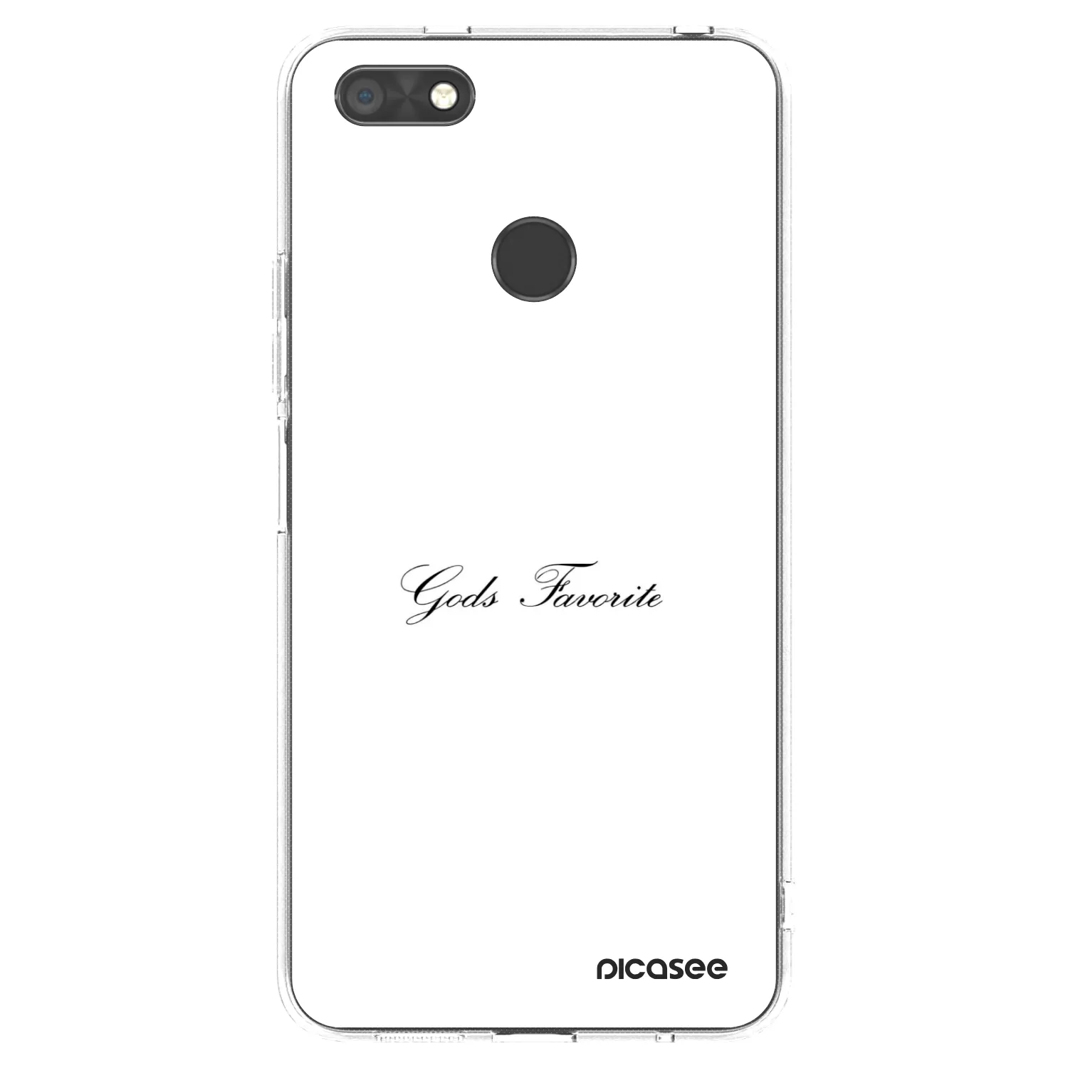 Picasee silikonski prozorni ovitek za Huawei P9 Lite Mini - Gods Favorite