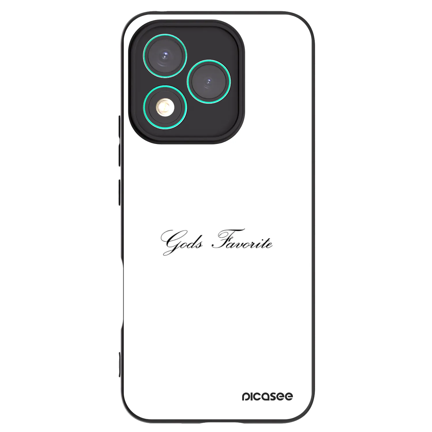 Picasee silikonski črni ovitek za Honor 400 Lite 5G - Gods Favorite