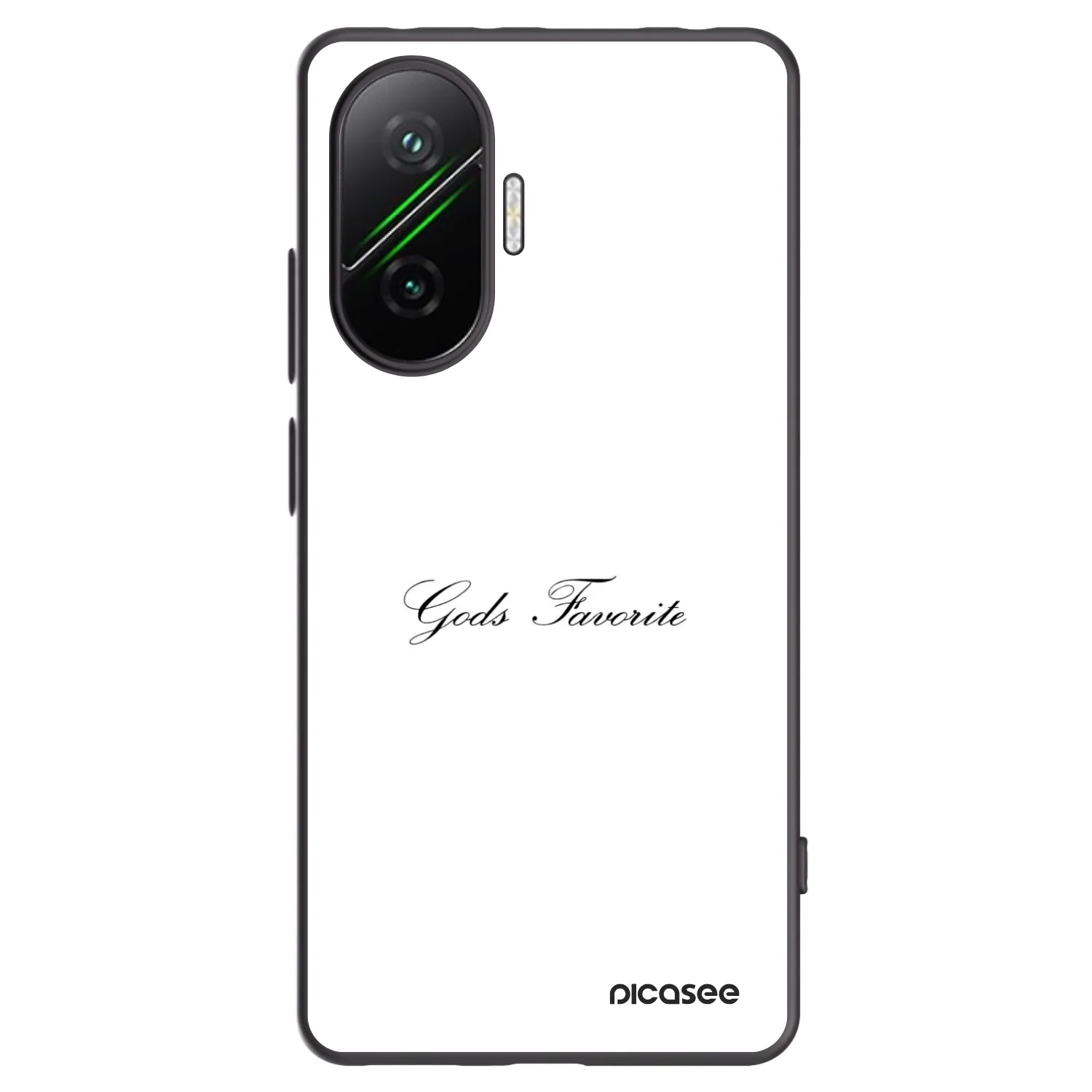 Picasee silikonski črni ovitek za Xiaomi Poco F7 Pro 5G - Gods Favorite