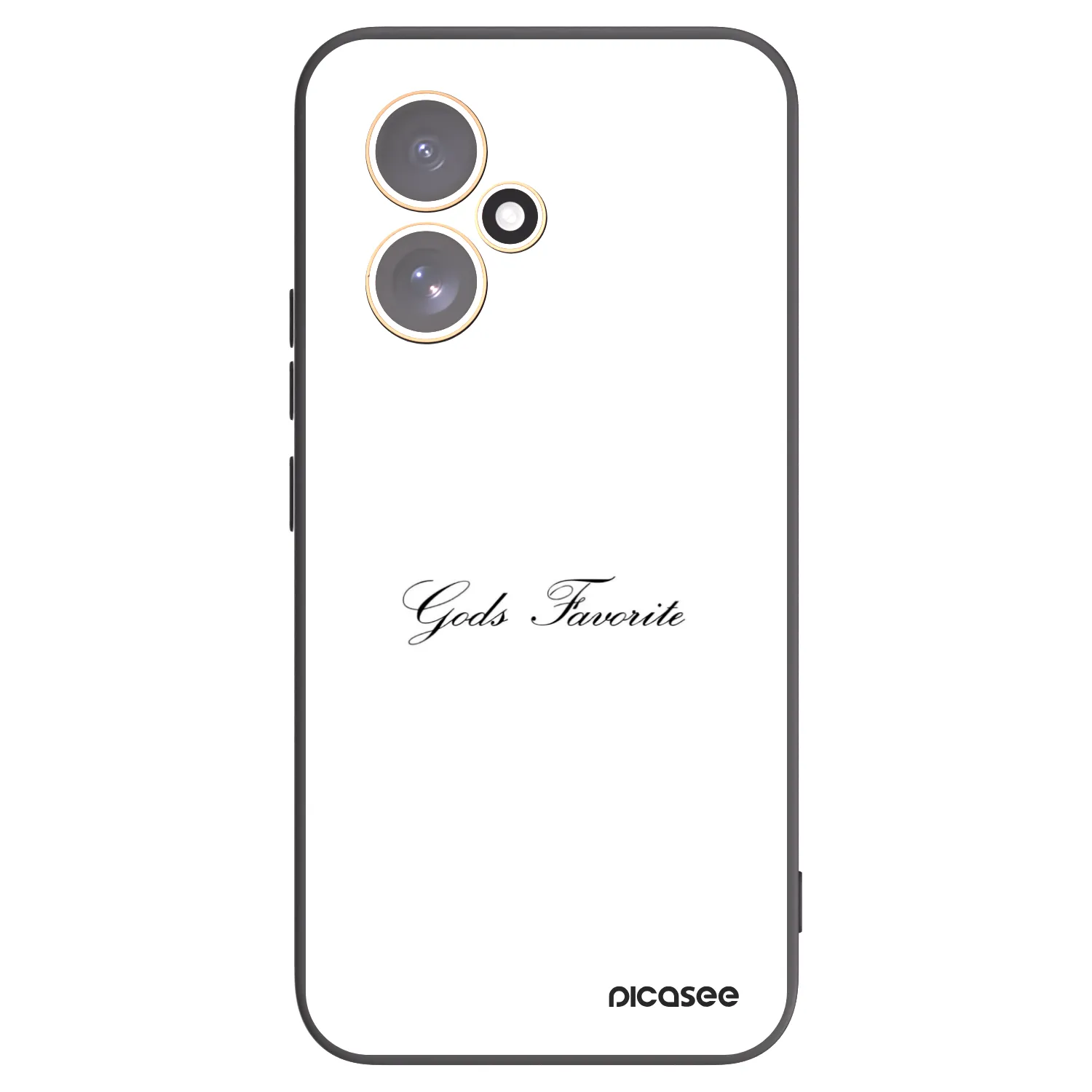 Picasee silikonski črni ovitek za Honor 400 5G - Gods Favorite