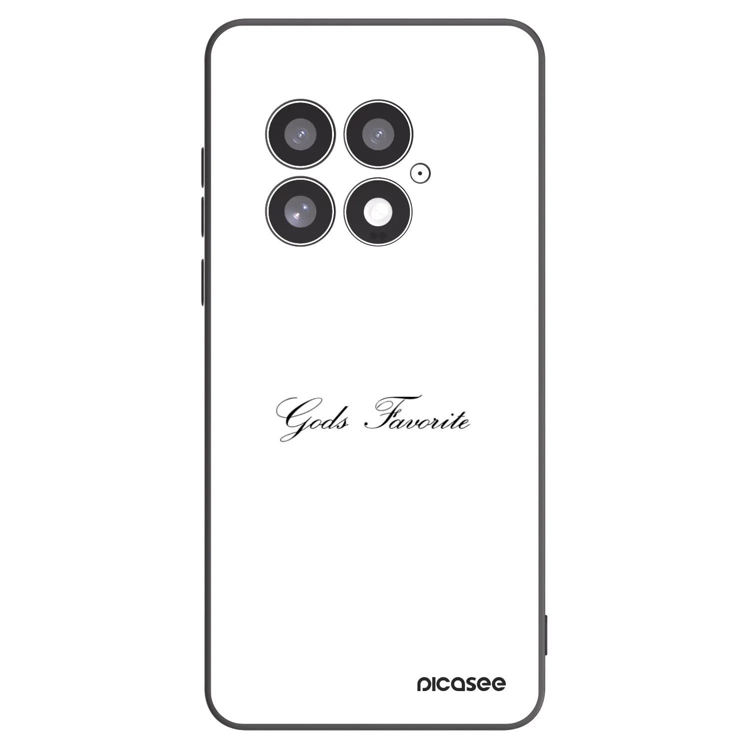 Picasee silikonski črni ovitek za OnePlus 13 5G - Gods Favorite