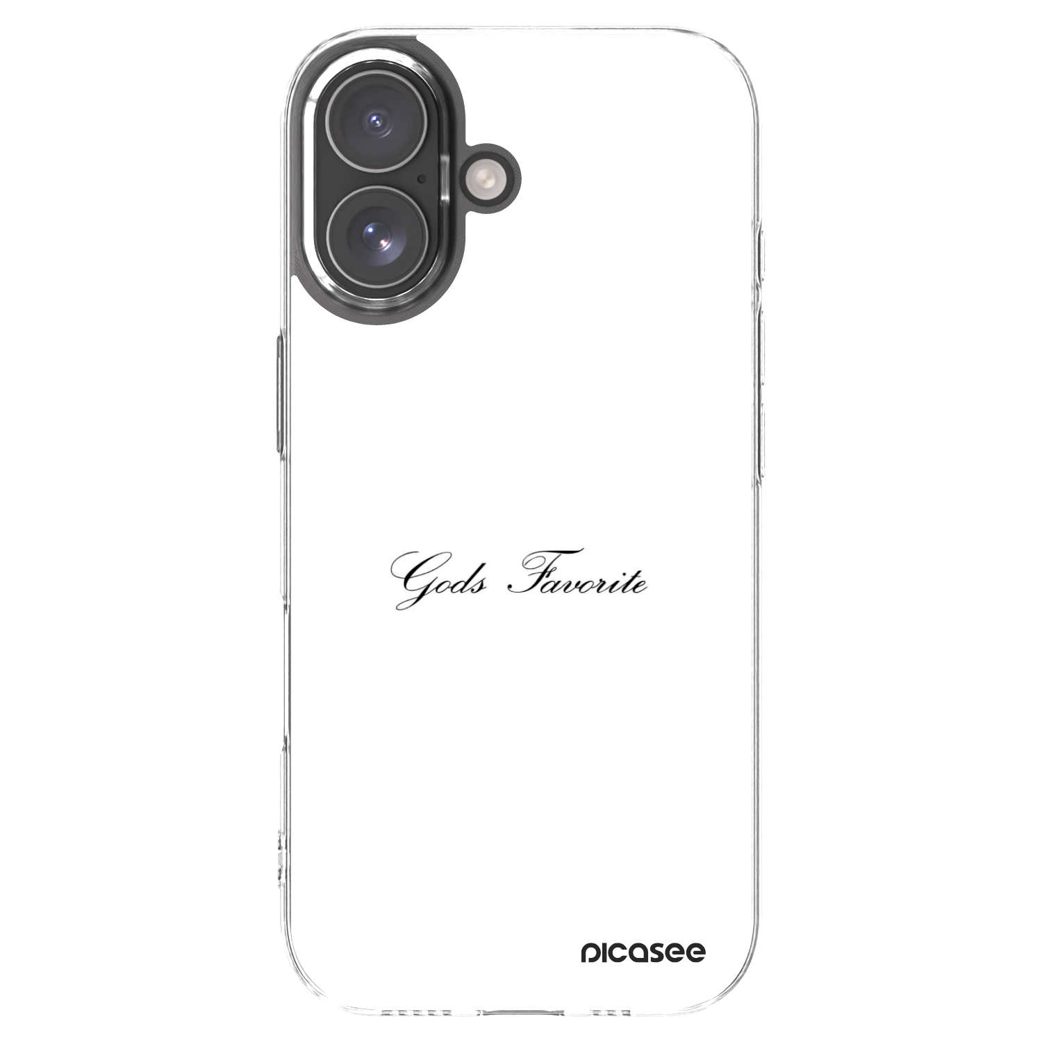 Picasee silikonski prozorni ovitek za Apple iPhone 17 - Gods Favorite